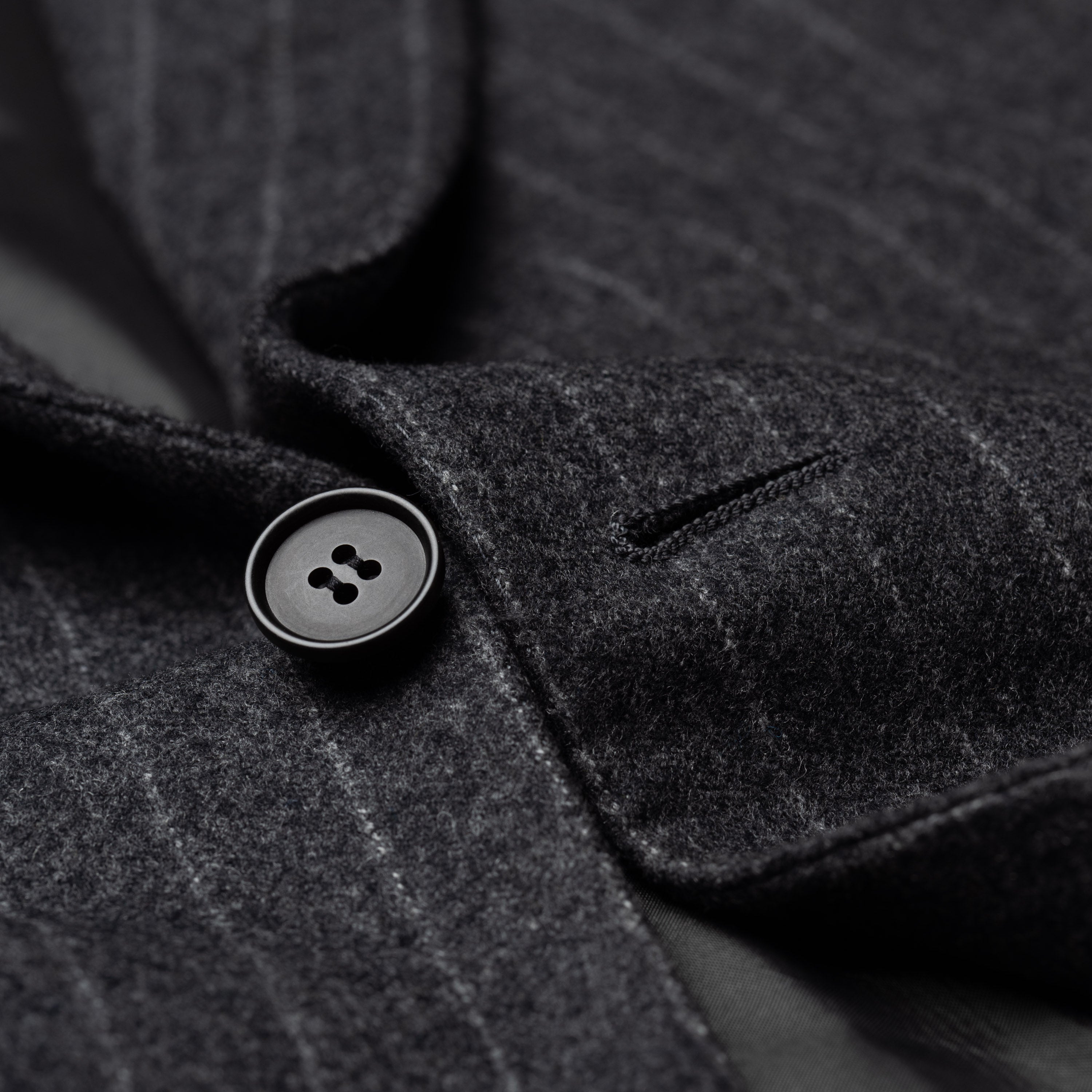 SARTORIA CASTANGIA Handmade Gray Striped Wool Flannel Suit EU 52 NEW US 42 CASTANGIA