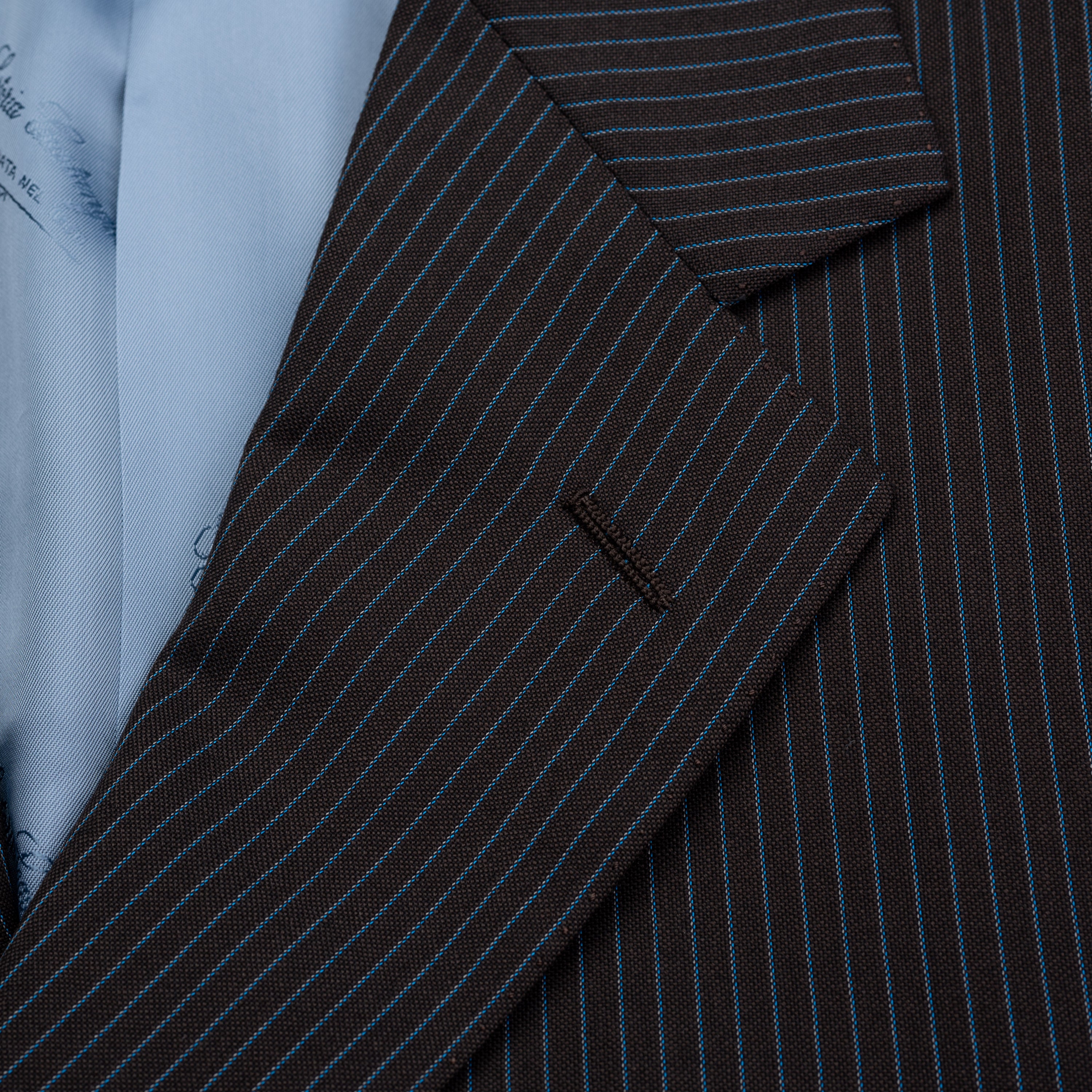 SARTORIA CASTANGIA Handmade Brown Striped Wool Sport Coat Jacket NEW CASTANGIA