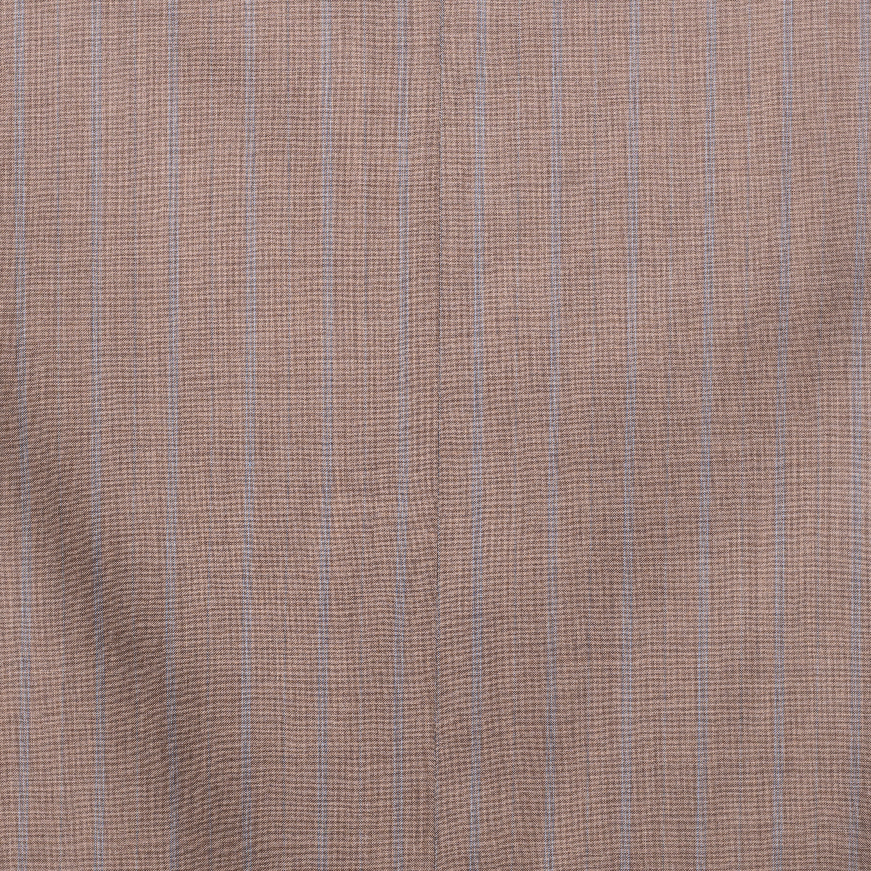 SARTORIA CASTANGIA Taupe Gray Striped Wool Super 120's Suit EU 50 NEW US 40 CASTANGIA