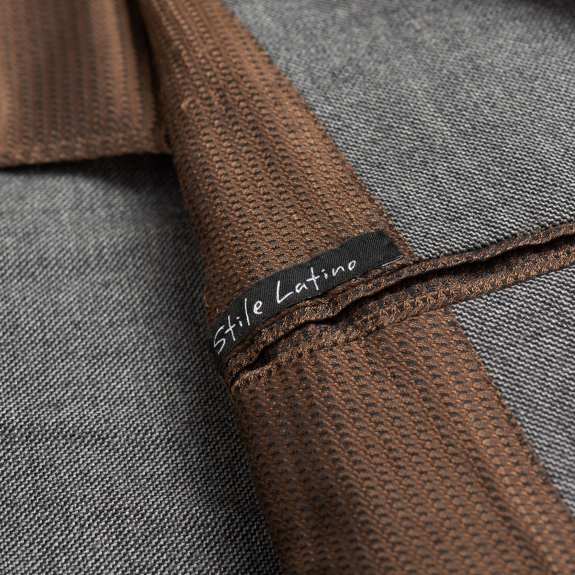 STILE LATINO Napoli Gray Wool Coat EU 48 US 38 STILE LATINO