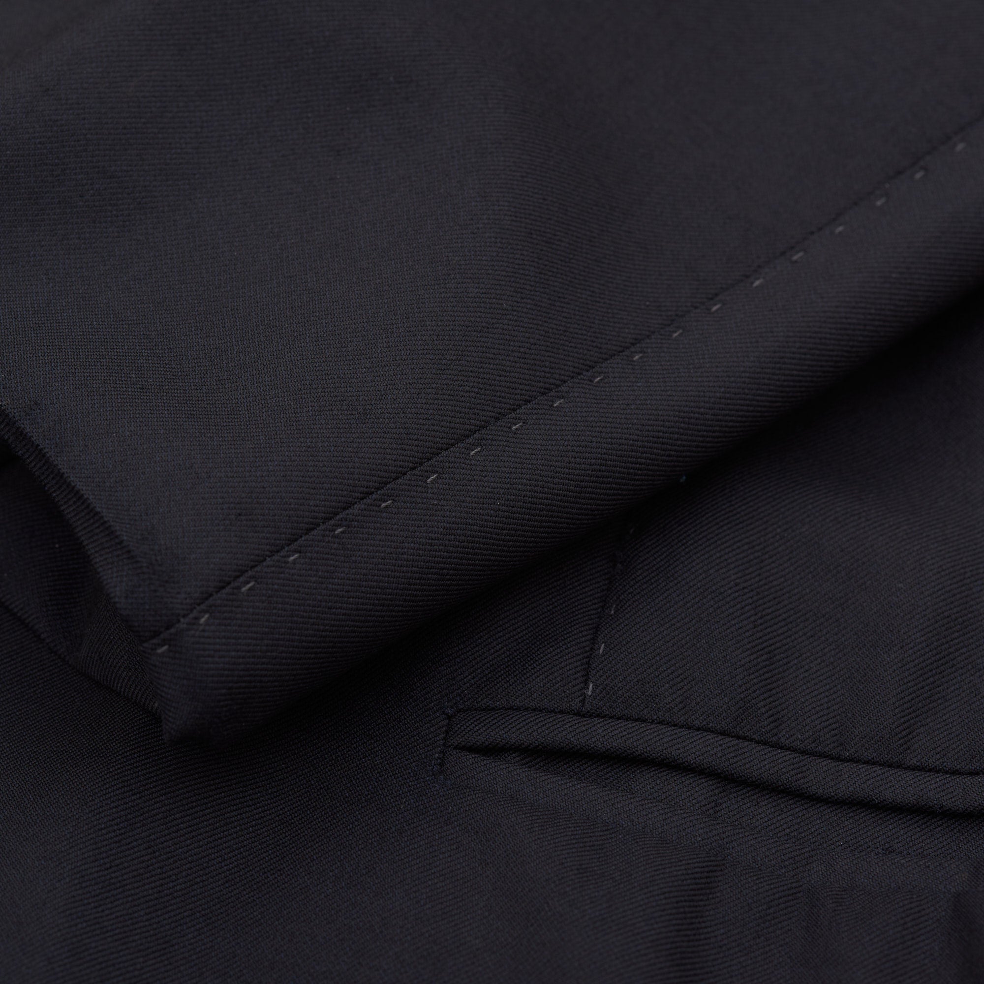 STILE LATINO Napoli Midnight Blue Wool Super 150's Coat EU 48 NEW US 38 STILE LATINO