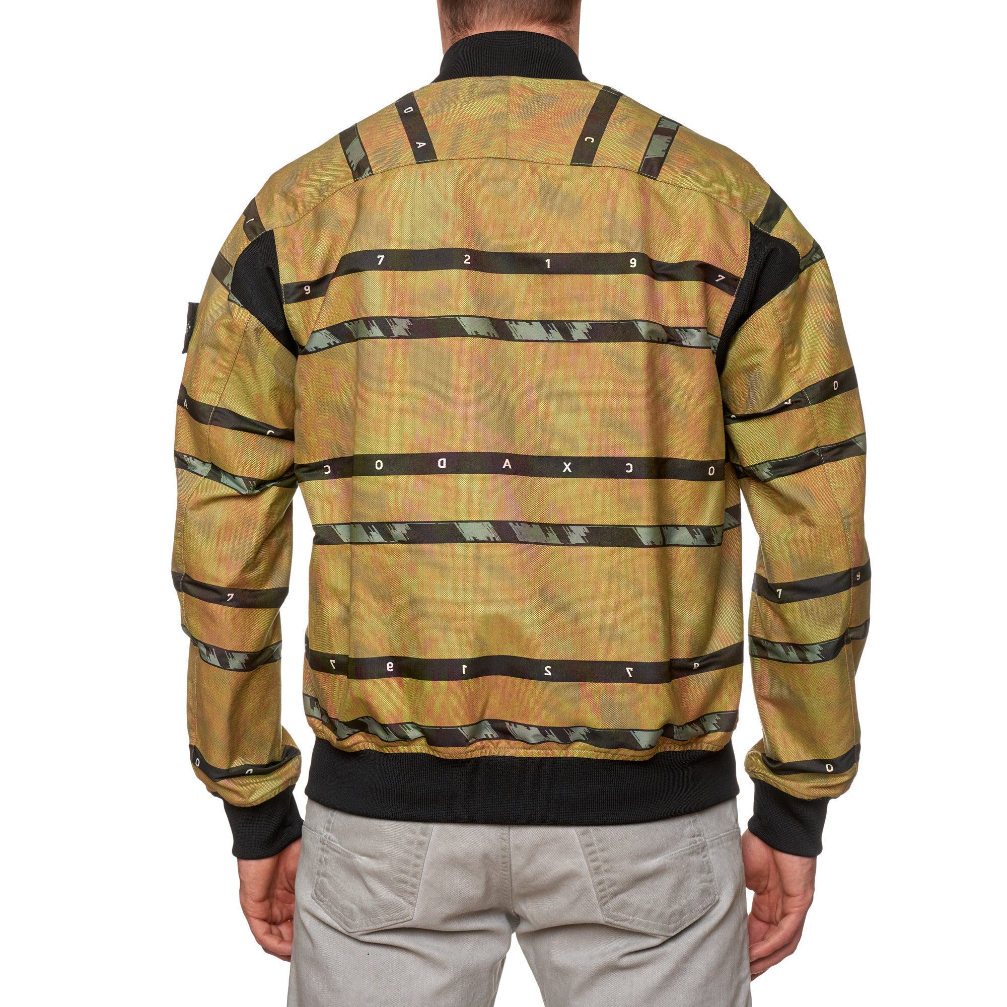 STONE ISLAND Shadow Project Dpm Chime Jacquard Bomber Jacket NEW M STONE ISLAND