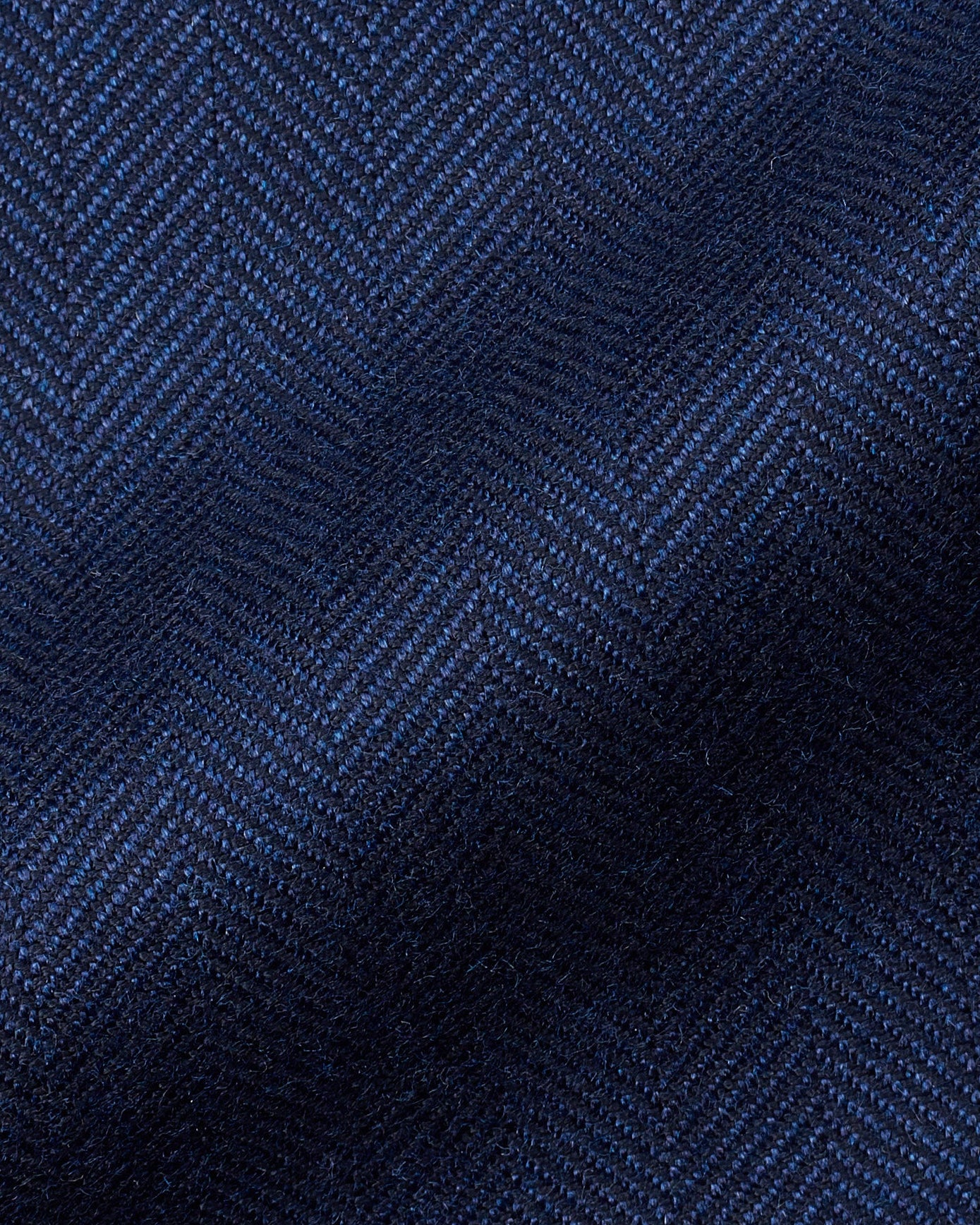 Sartoria CHIAIA Bespoke Blue Herringbone Wool-Cashmere DB Jacket 50 NEW US 40 SARTORIA CHIAIA