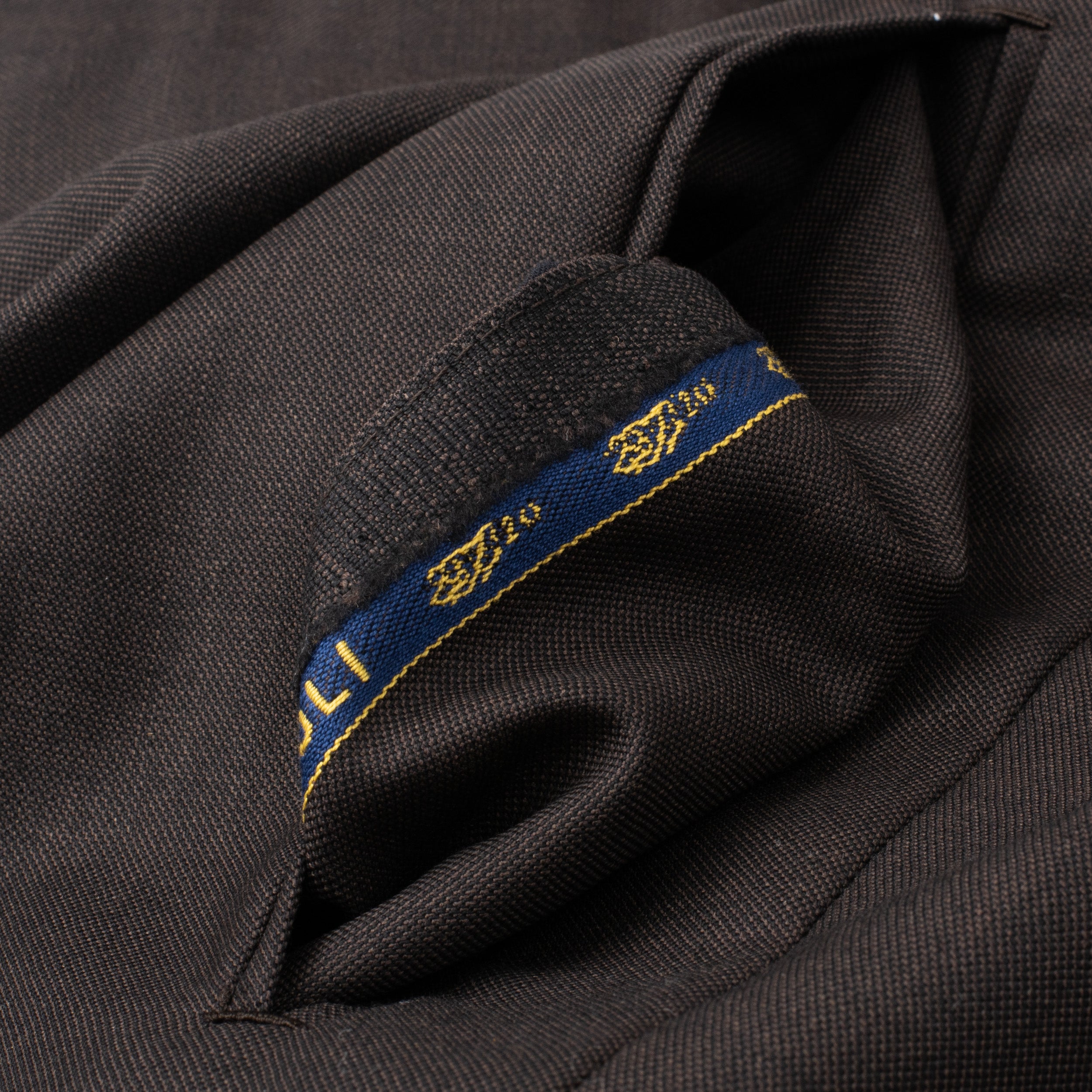 Sartoria CHIAIA Bespoke Ariston Wool Flat Front Dress Pants 62 NEW US 46 Big Siz SARTORIA CHIAIA