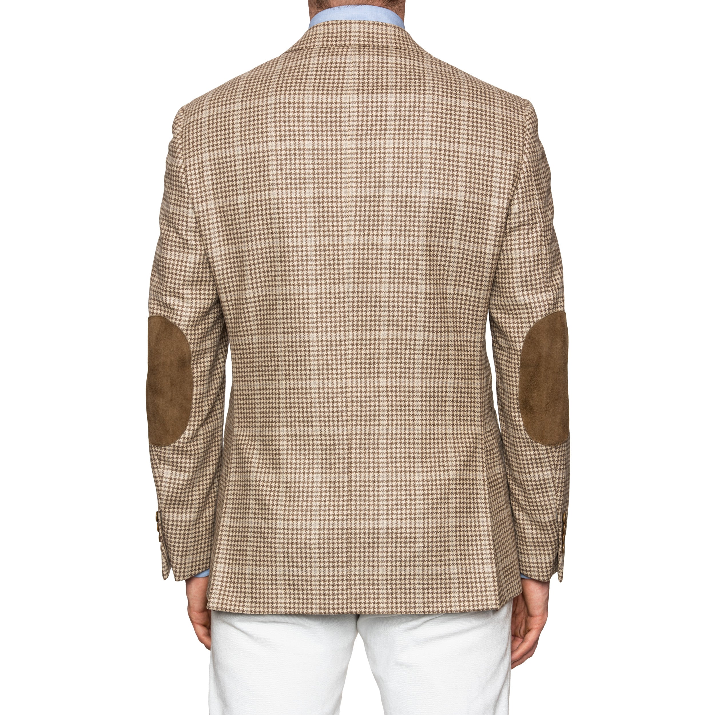 Sartoria PARTENOPEA "Panama" Handmade Beige Wool Jacket EU 50 NEW US 40 SARTORIA PARTENOPEA
