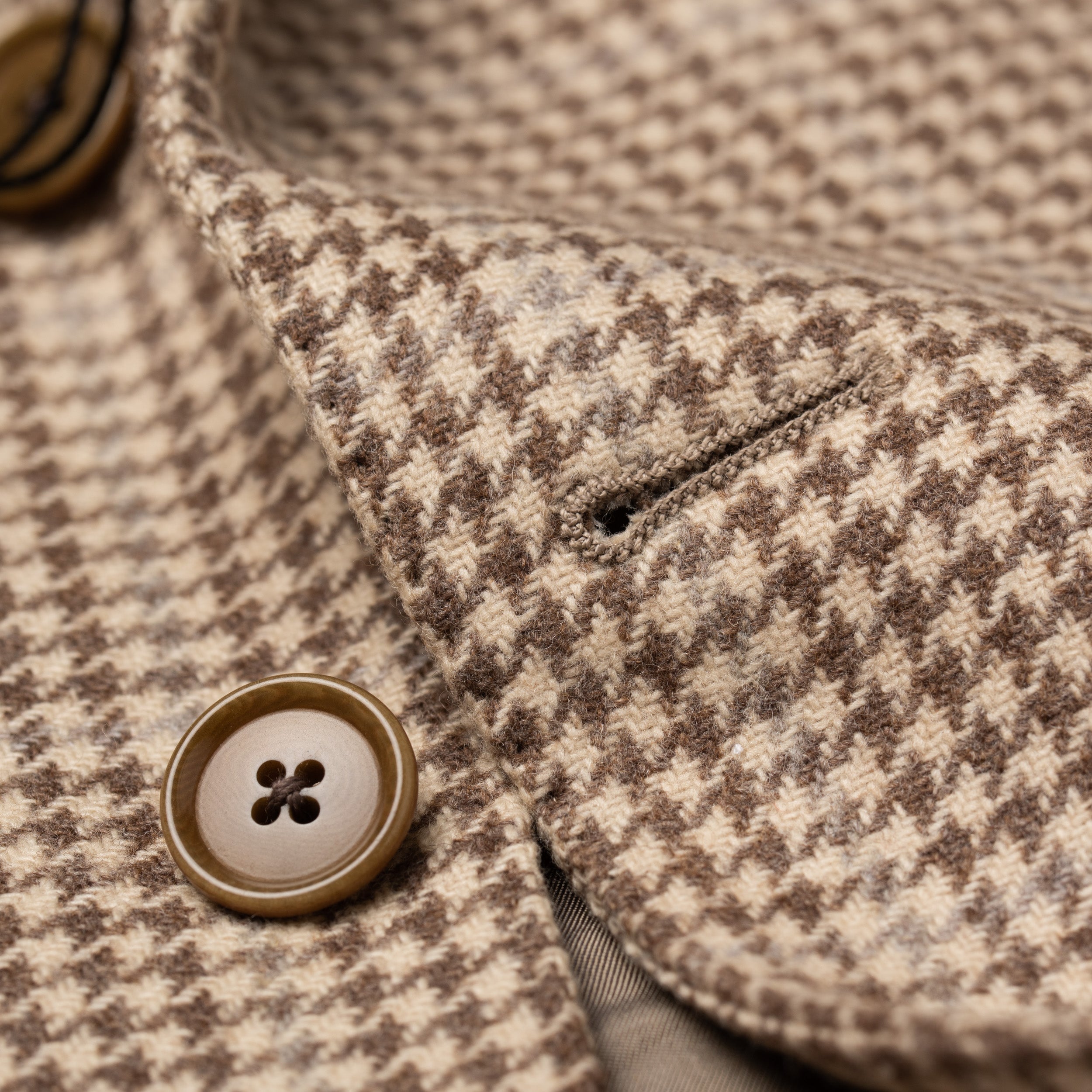 Sartoria PARTENOPEA "Panama" Handmade Beige Wool Jacket EU 50 NEW US 40 SARTORIA PARTENOPEA