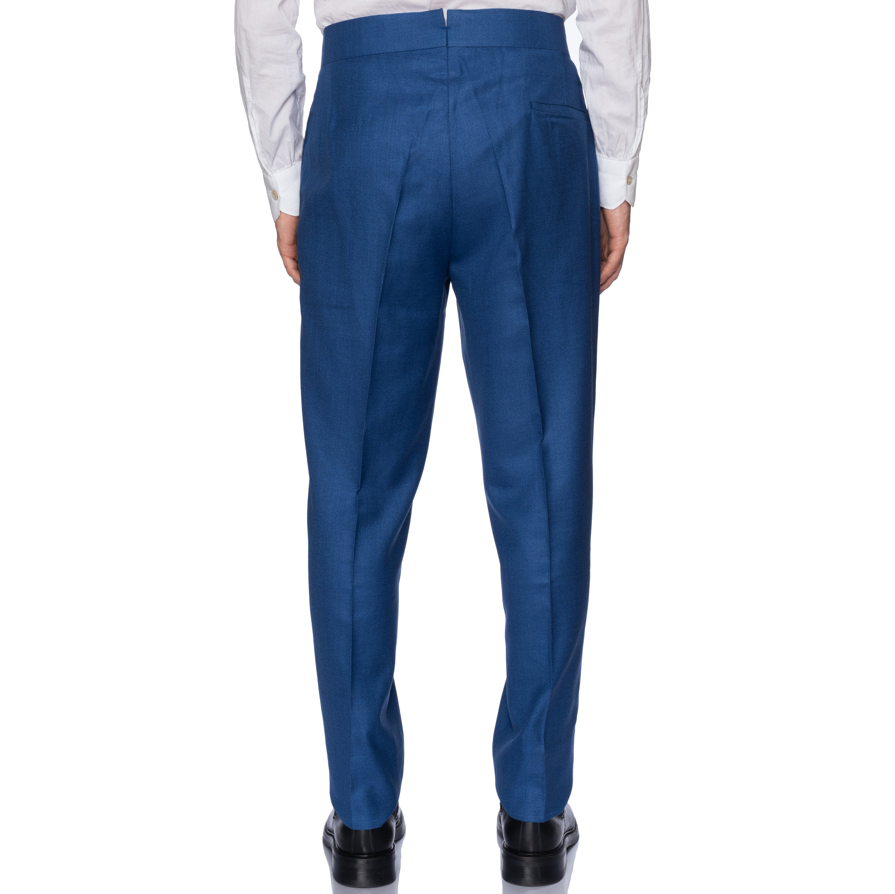 Sartoria CHIAIA Bespoke Handmade Blue Wool Super 150's DB Tuxedo Suit 52 NEW 42 SARTORIA CHIAIA