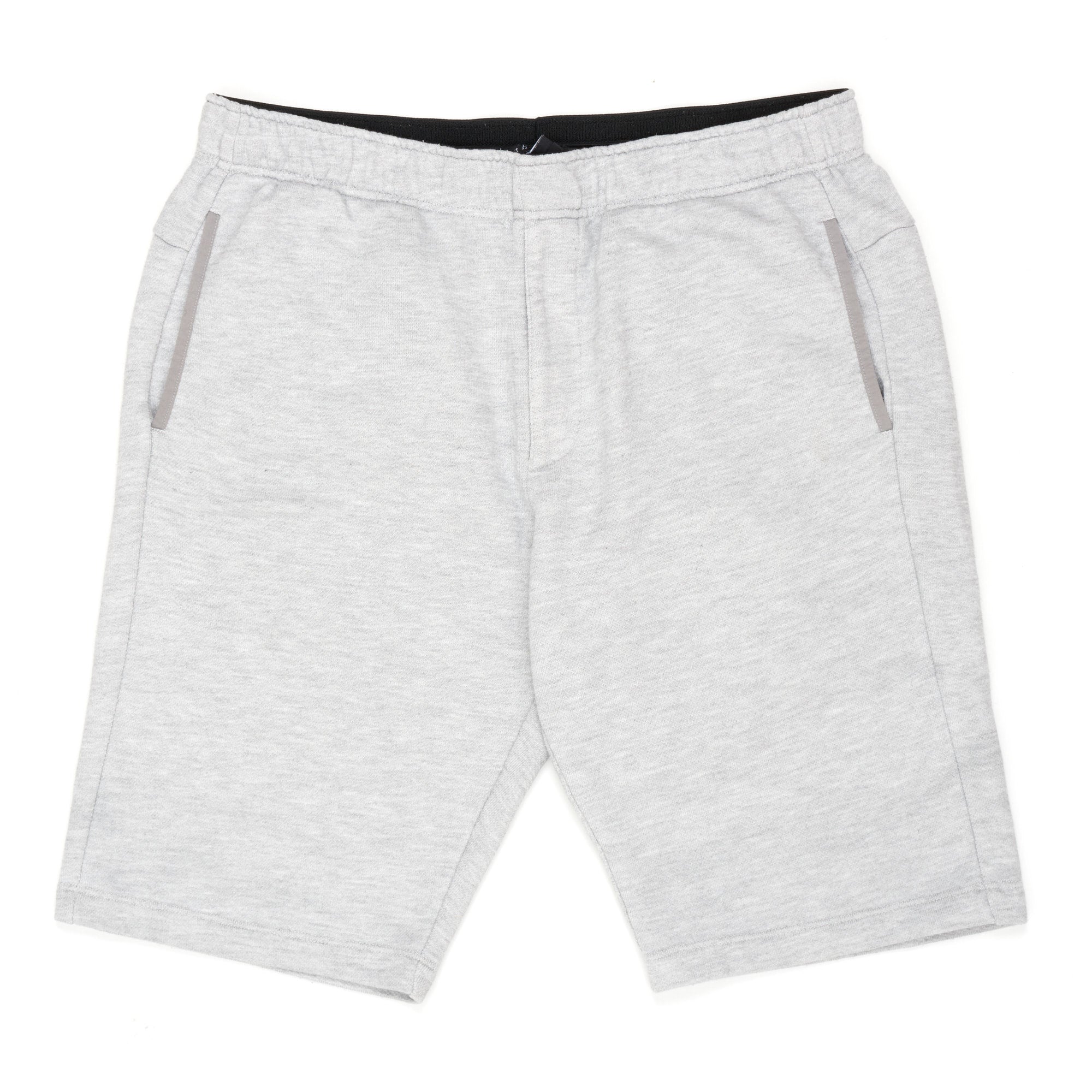 THEORY Made in USA Gray Cotton Blend Drawstrings Lounge Shorts Size L THEORY