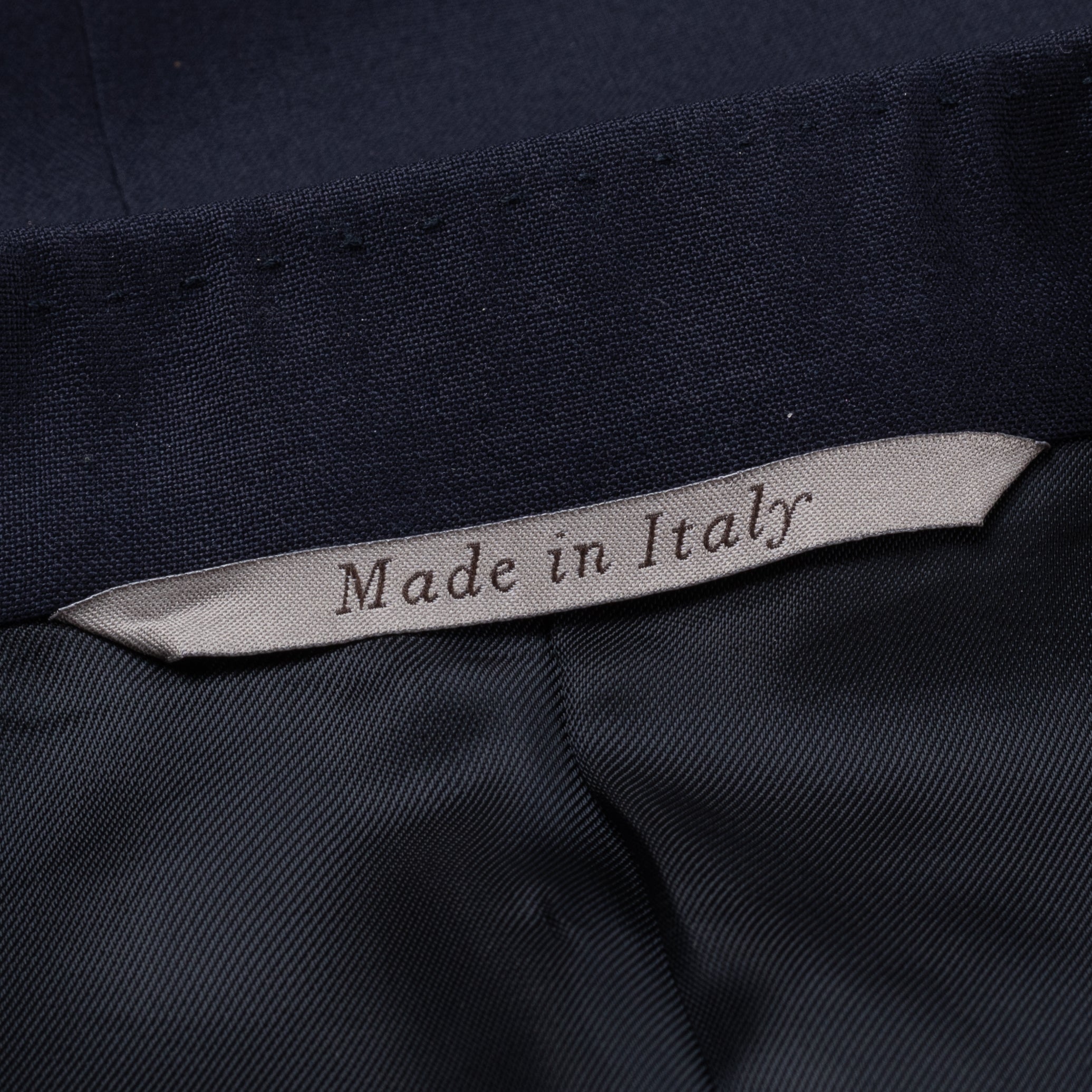 CANALI 1934 Navy Blue Wool-Silk 3 Piece Suit US 44 NEW EU 54 CANALI