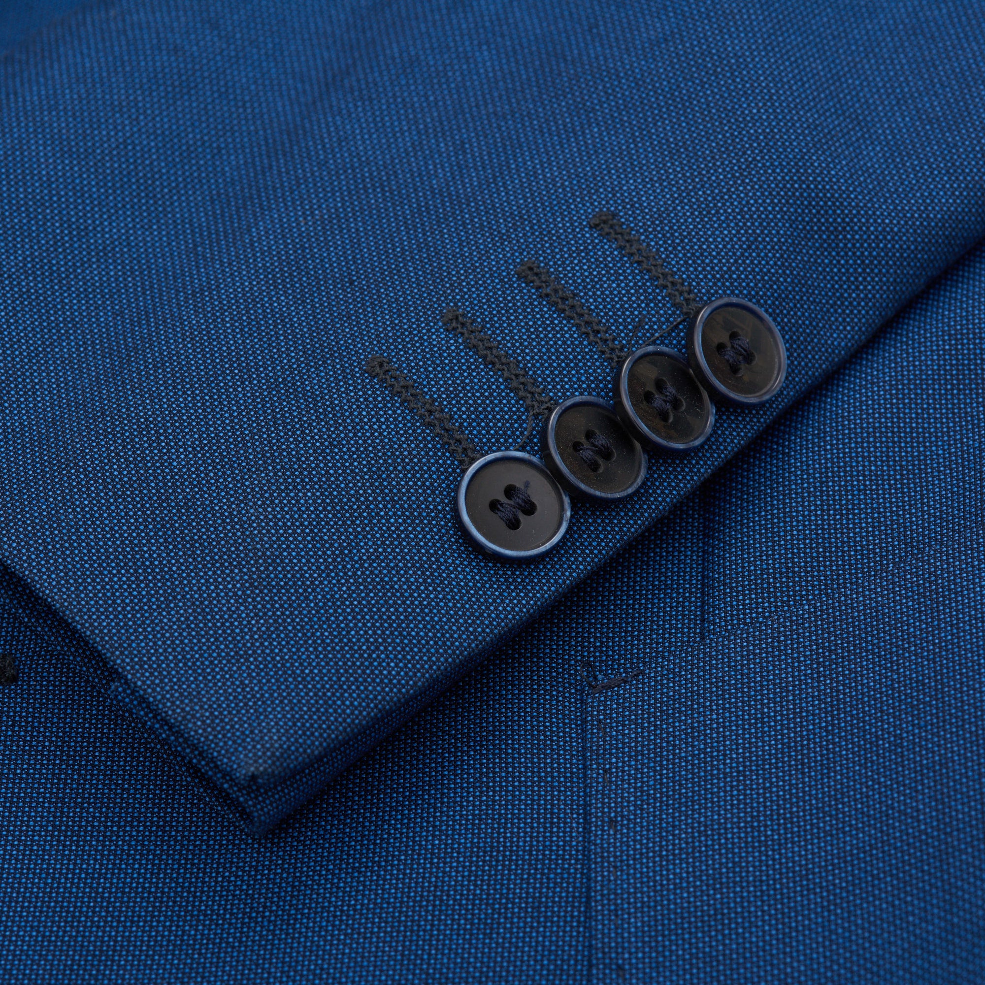 VINCENZO PALUMBO Napoli Blue Birdseye Wool Suit NEW VINCENZO PALUMBO