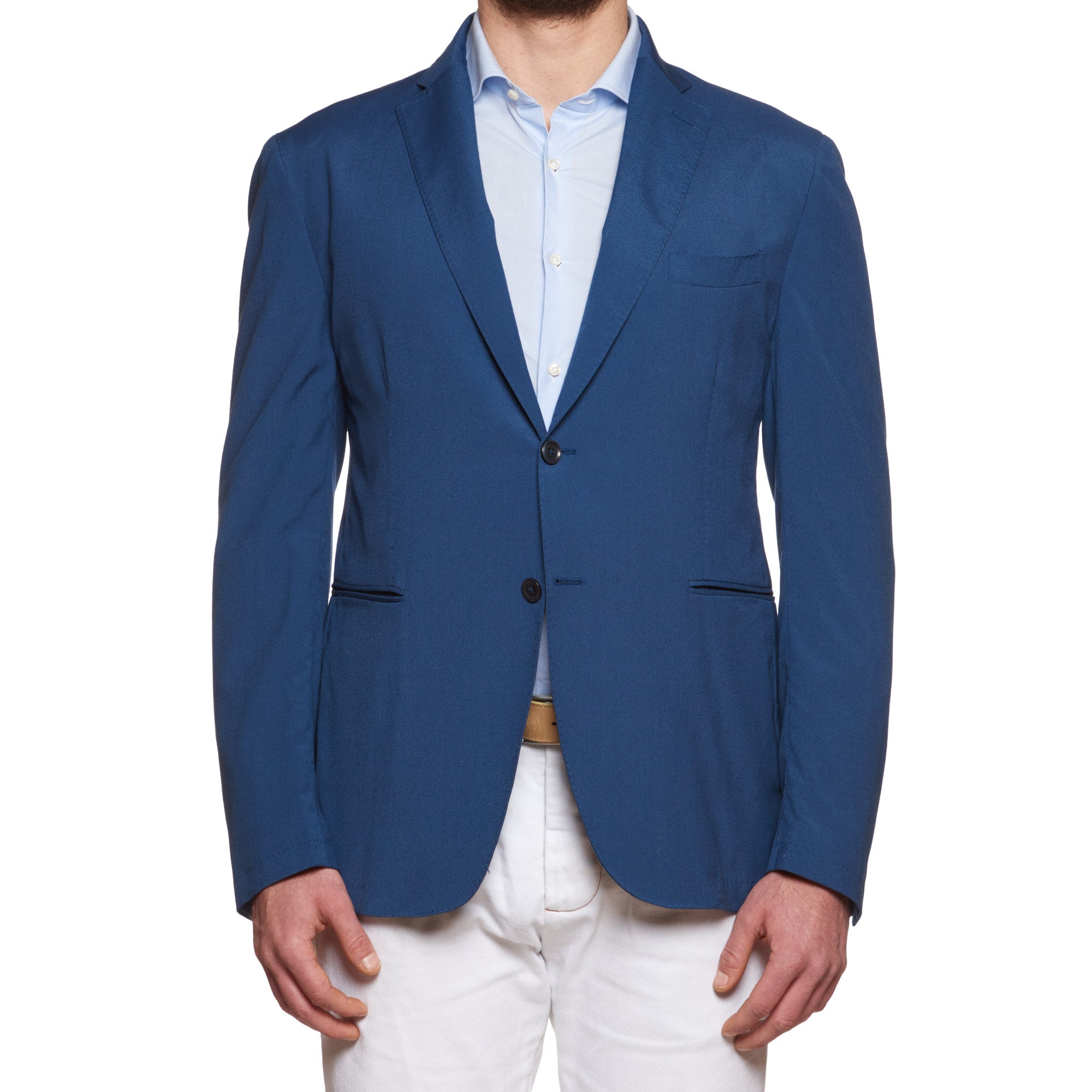 VINCENZO PALUMBO Napoli Blue Wool Sport Coat Jacket EU 56 NEW US 46 Slim Fit VINCENZO PALUMBO