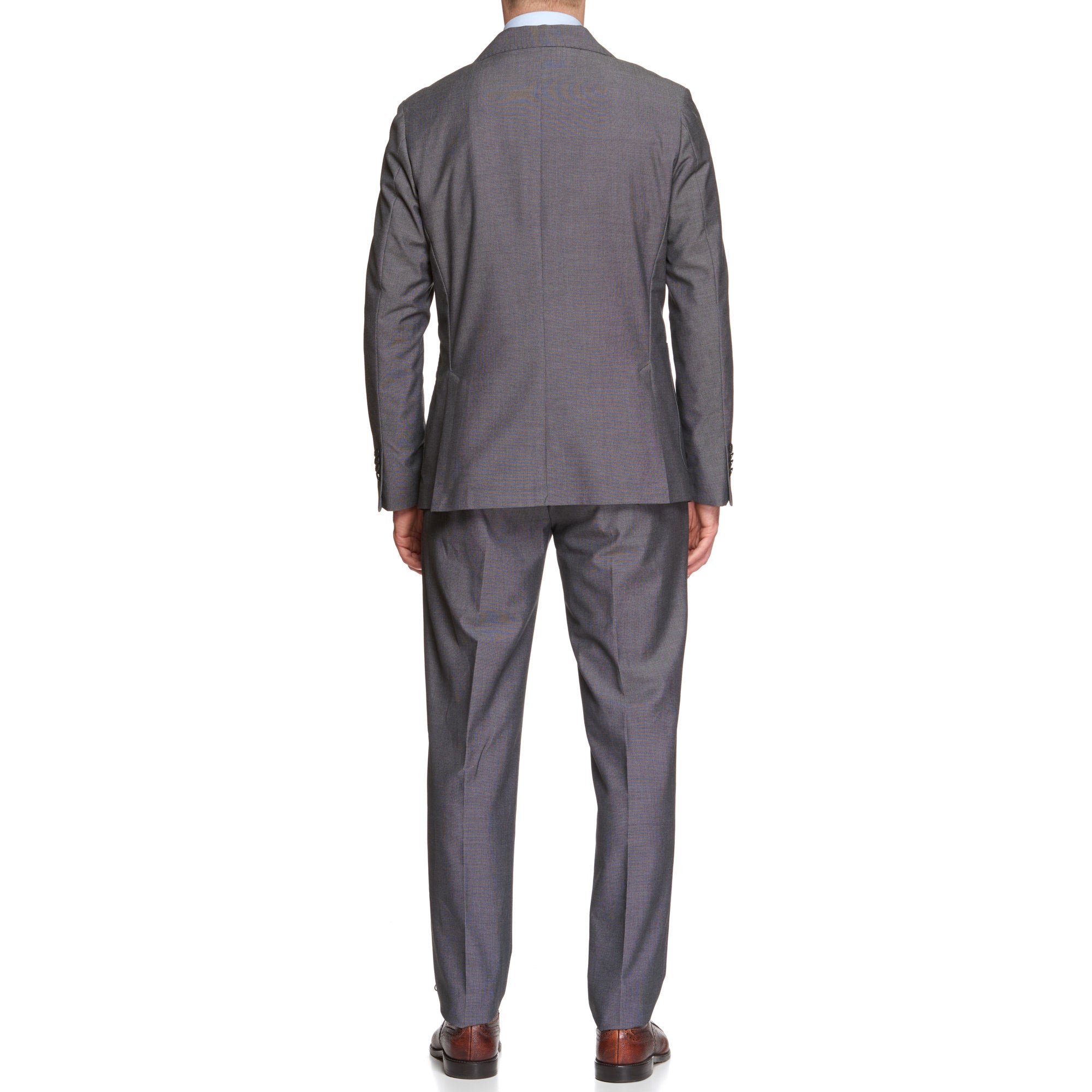 VINCENZO PALUMBO Napoli Gray Patterned Wool Business Suit NEW VINCENZO PALUMBO