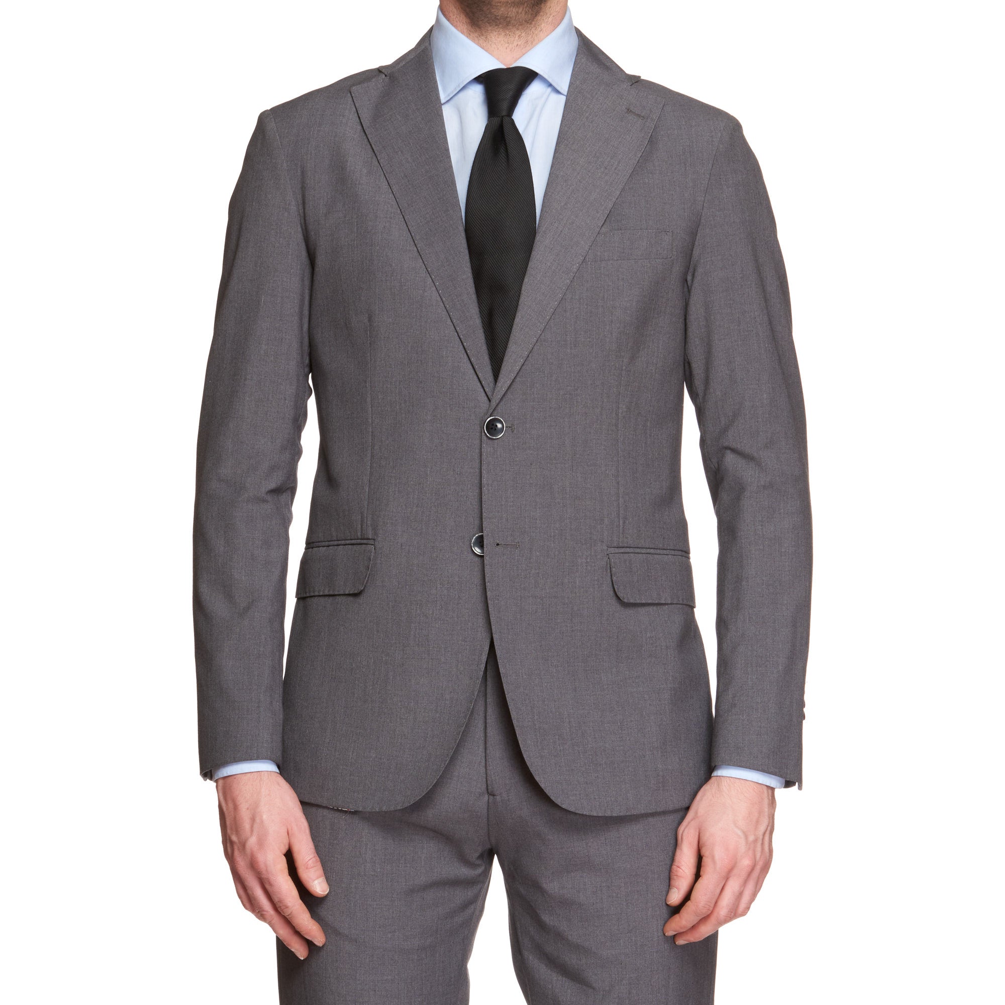 VINCENZO PALUMBO Napoli Gray Wool Business Suit NEW VINCENZO PALUMBO