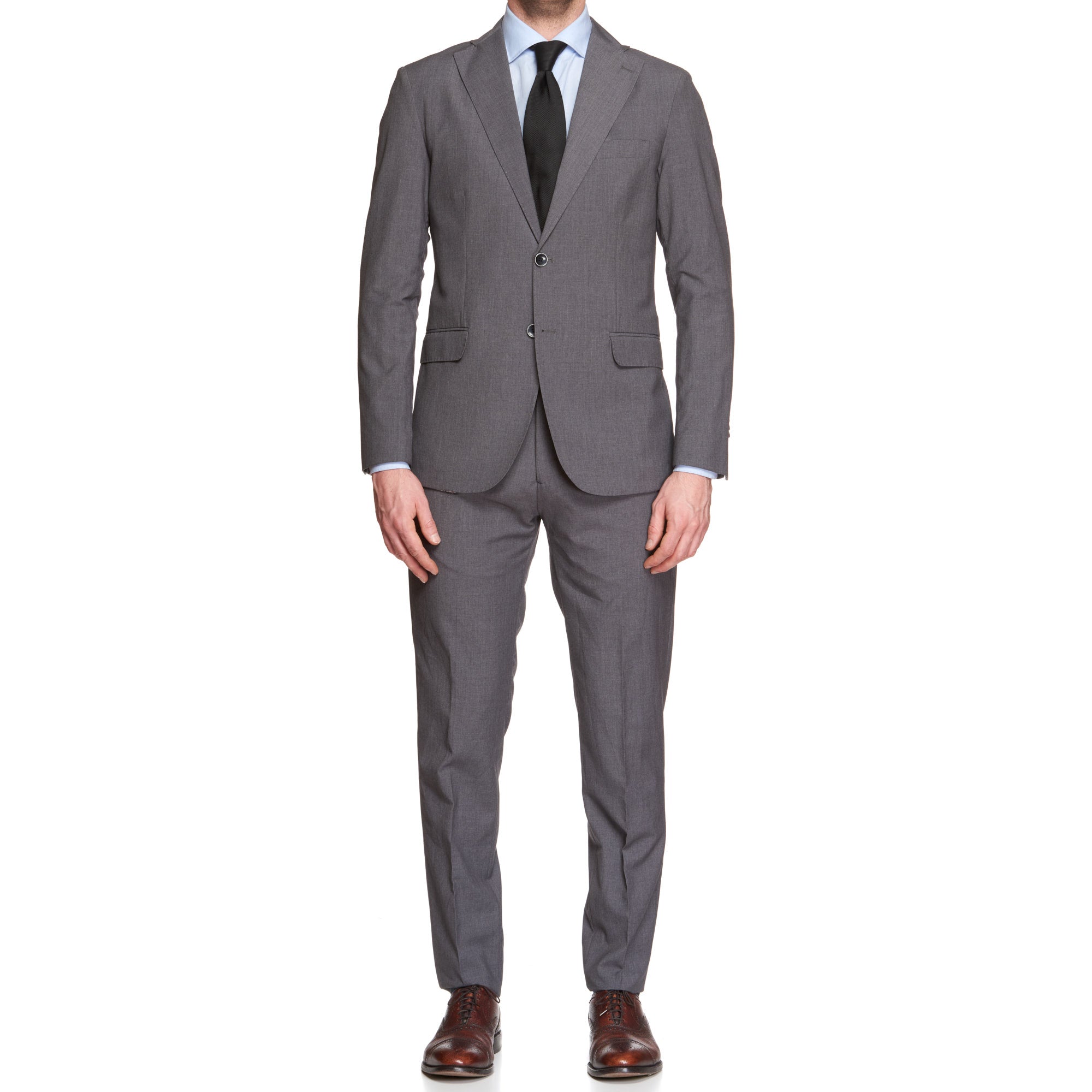 VINCENZO PALUMBO Napoli Gray Wool Business Suit NEW VINCENZO PALUMBO
