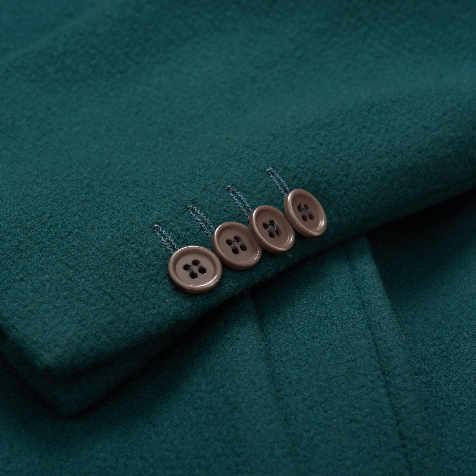 VINCENZO PALUMBO Napoli Green Wool Blend Jacket Coat NEW VINCENZO PALUMBO