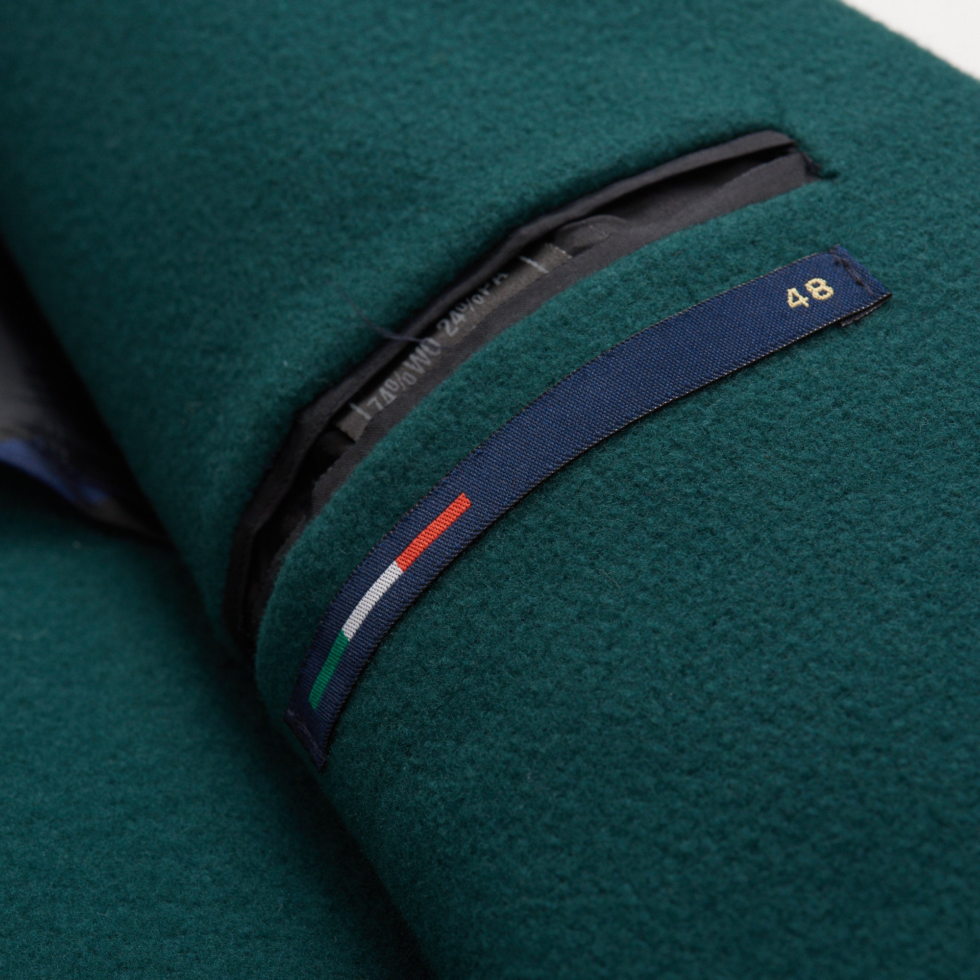 VINCENZO PALUMBO Napoli Green Wool Blend Jacket Coat NEW VINCENZO PALUMBO