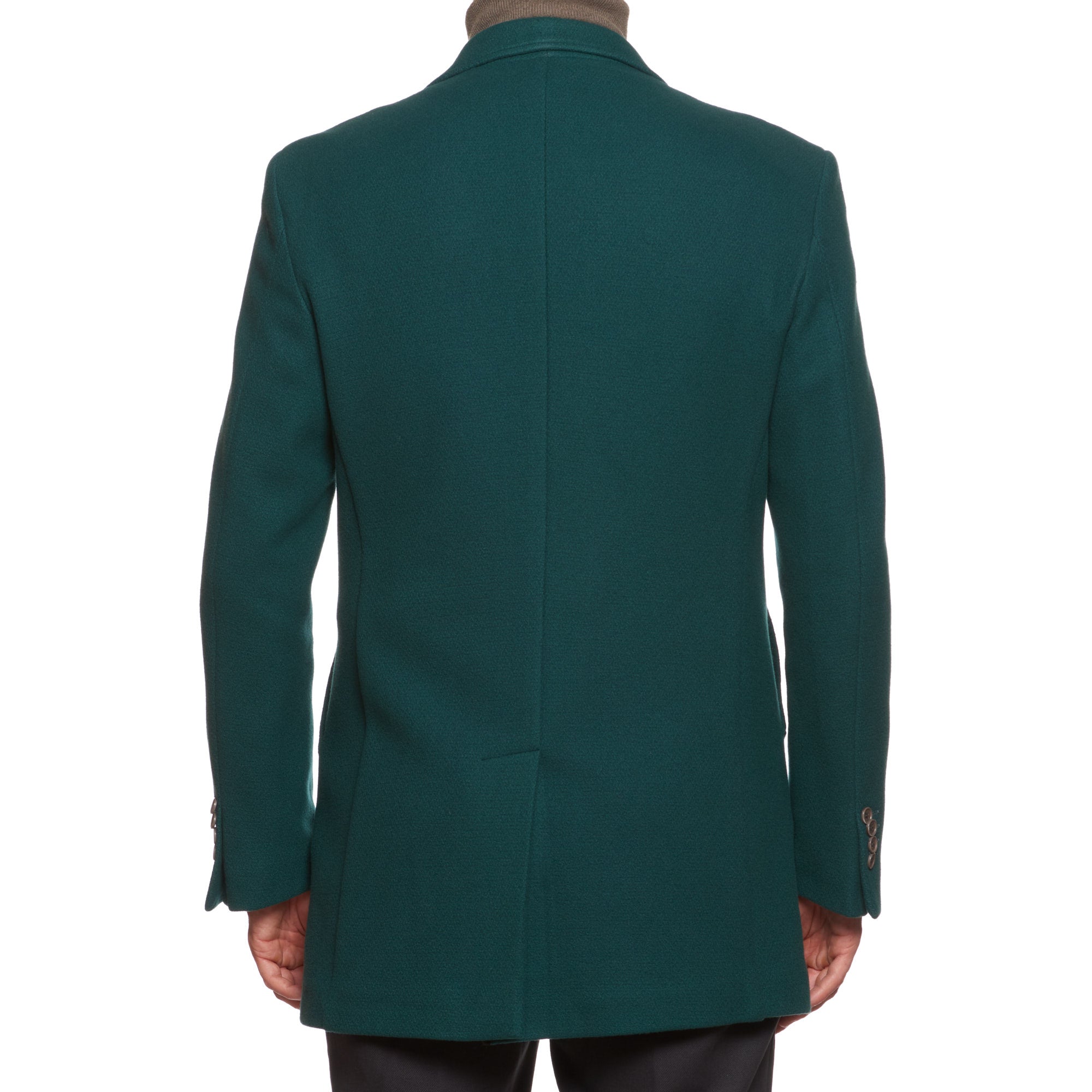 VINCENZO PALUMBO Napoli Green Wool Blend Jacket Coat NEW VINCENZO PALUMBO