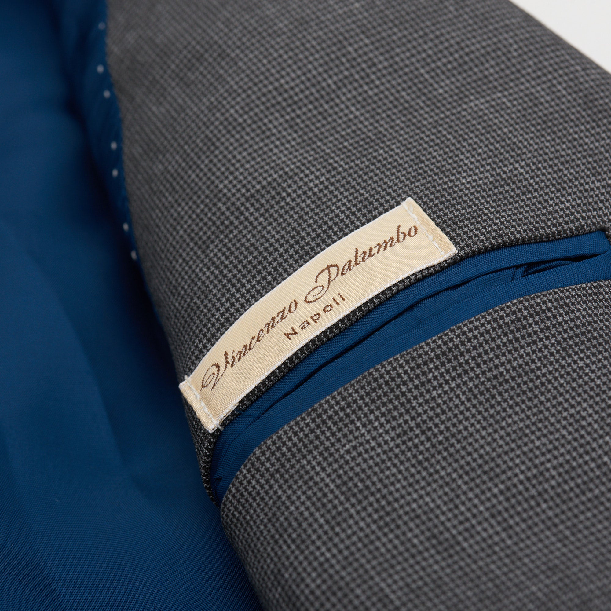 VINCENZO PALUMBO Napoli "Alfred" Gray Patterned Wool Sport Coat Jacket NEW Slim VINCENZO PALUMBO