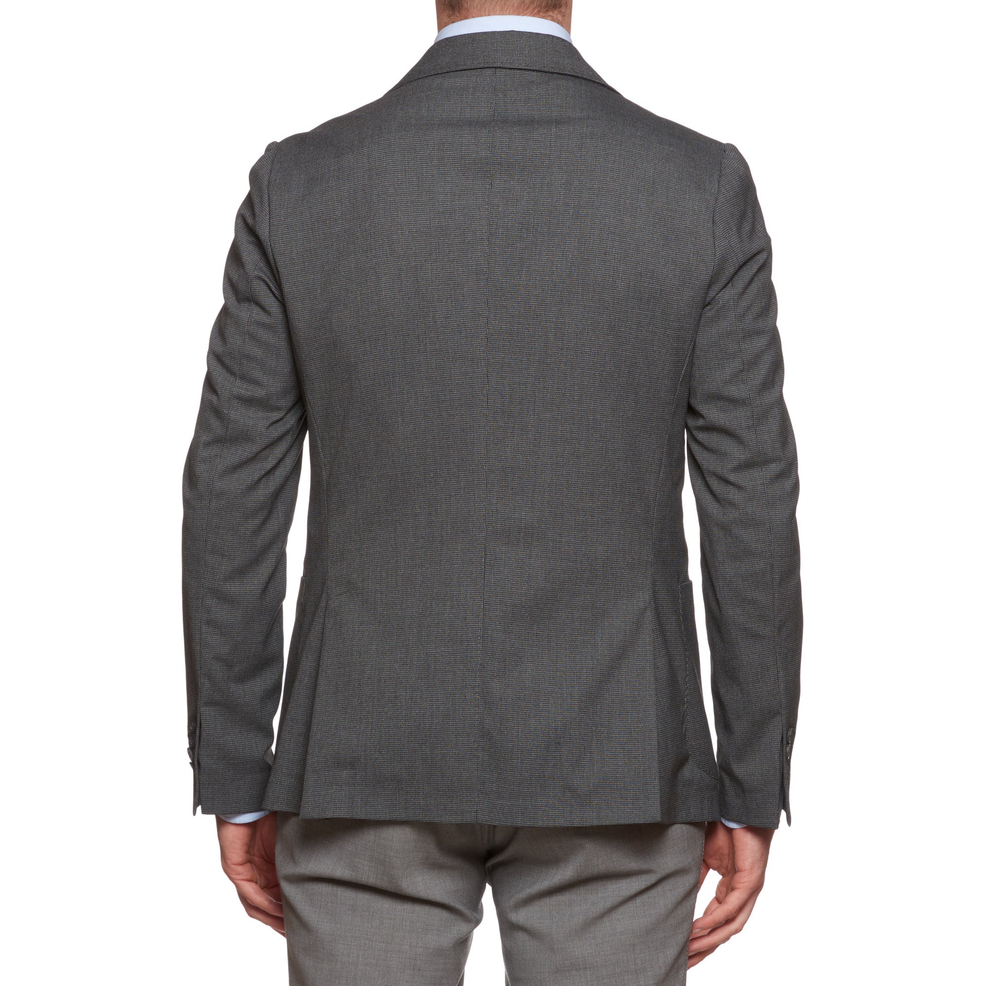 VINCENZO PALUMBO Napoli "Alfred" Gray Patterned Wool Sport Coat Jacket NEW Slim VINCENZO PALUMBO