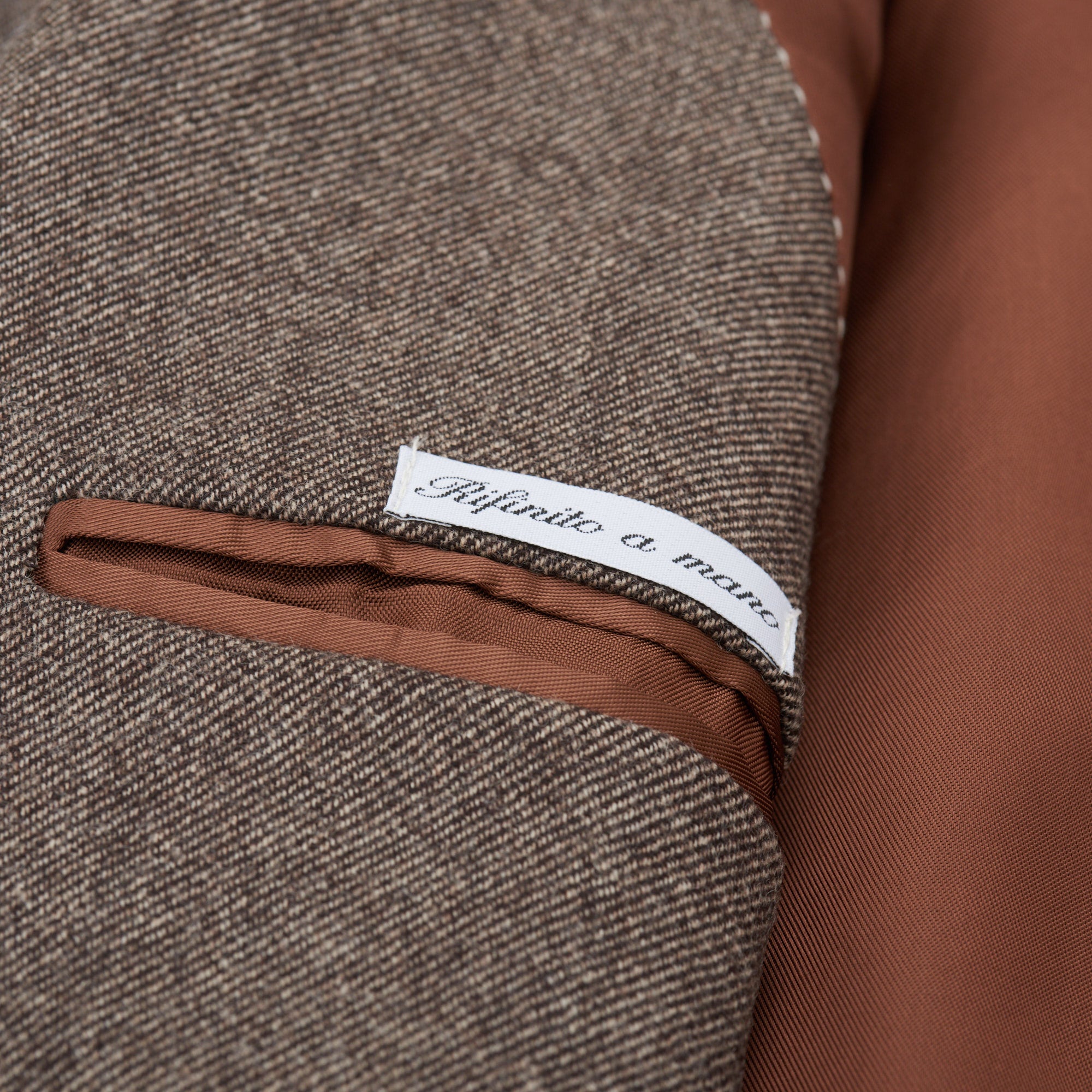 VINCENZO PALUMBO Napoli "Alfred" Brownish Gray Wool Jacket EU 48 NEW US 36 Slim VINCENZO PALUMBO