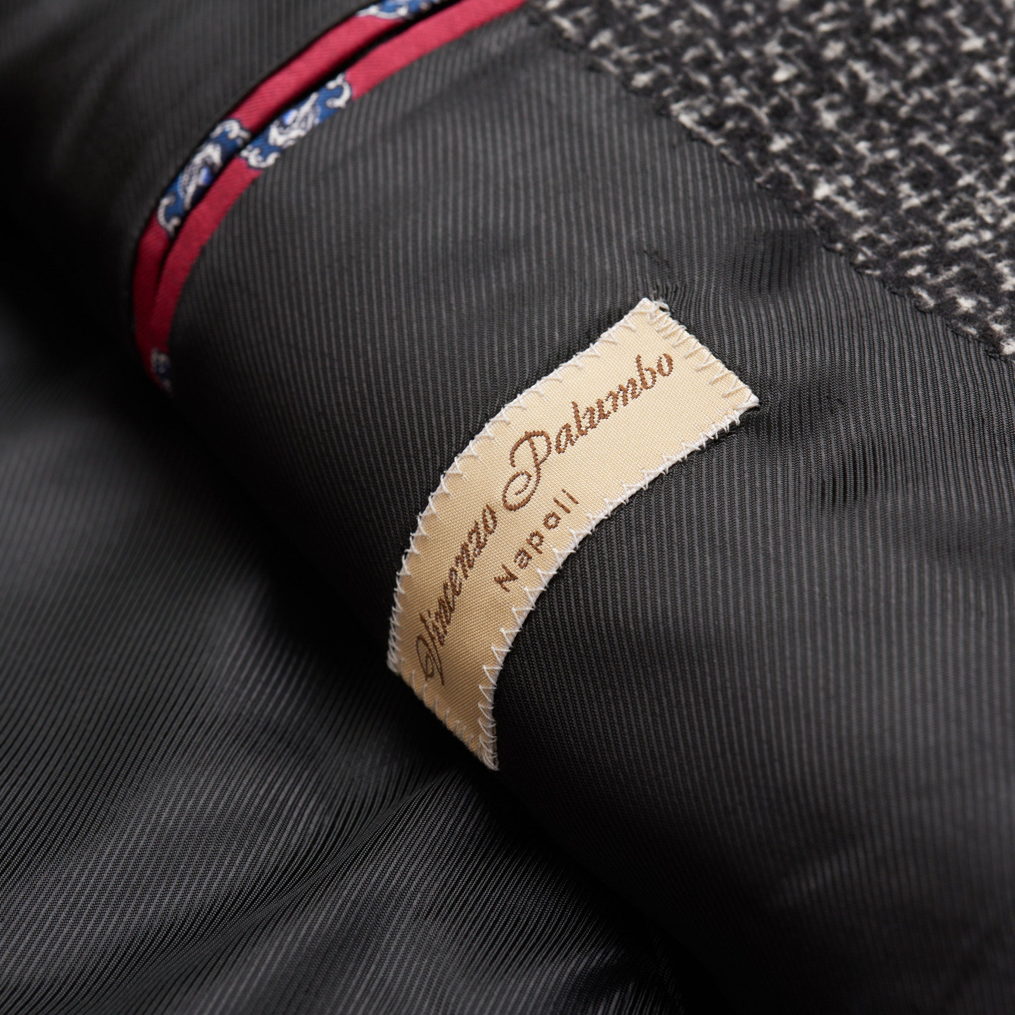 VINCENZO PALUMBO Napoli "Viky" Dark Gray Wool Back Belted Jacket Coat NEW VINCENZO PALUMBO