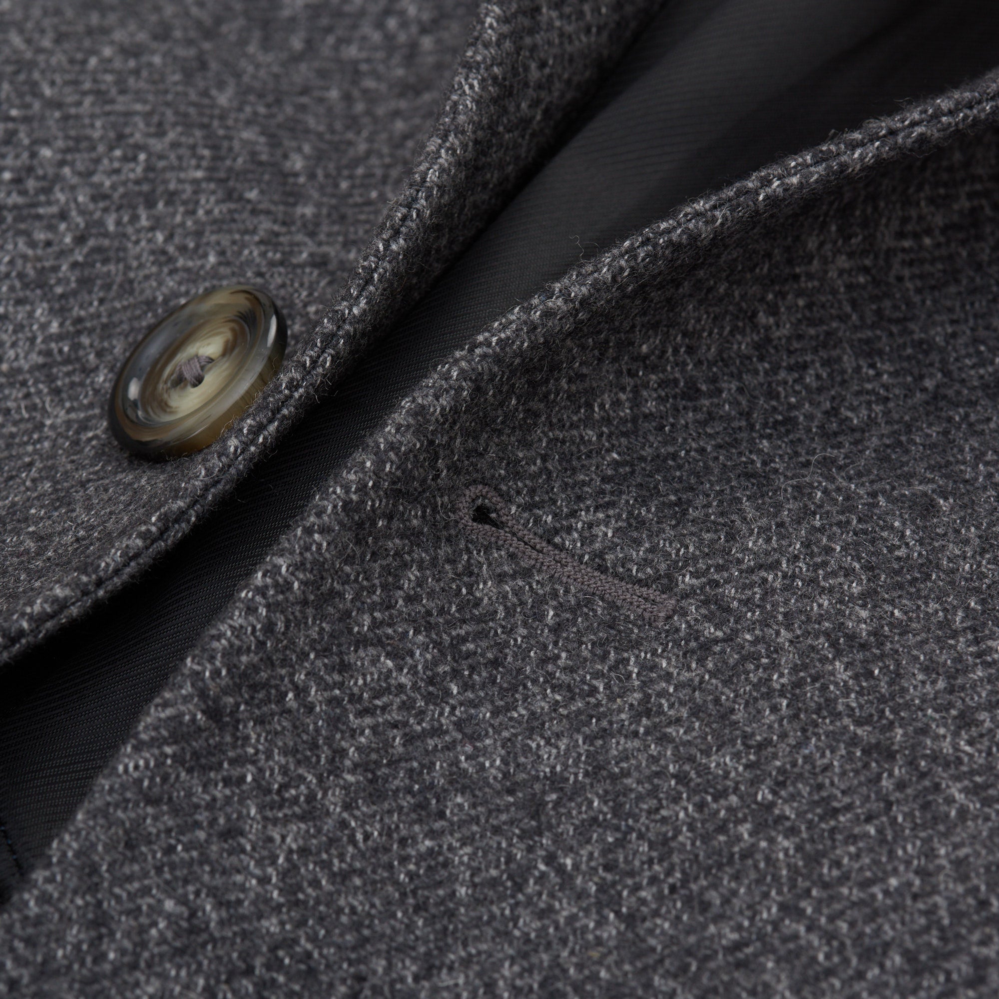 VINCENZO PALUMBO Napoli "Viky" Gray Wool Back Belted Coat EU 52 NEW US 42 VINCENZO PALUMBO