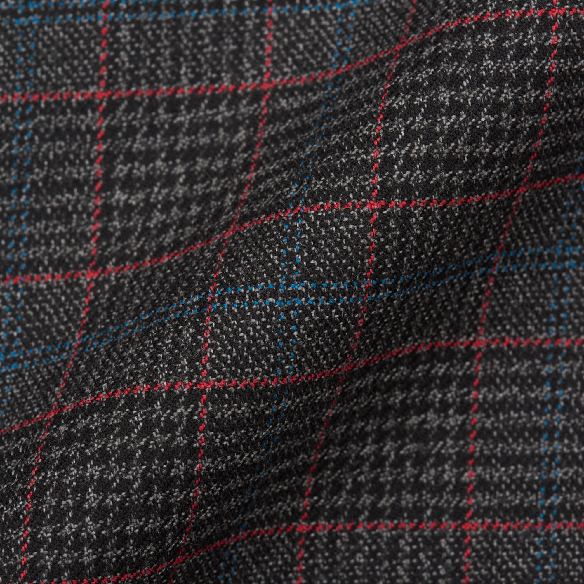 VINCENZO PALUMBO "Alfred" Dark Gray Plaid Wool Jacket EU 46 NEW US 34 Slim Fit VINCENZO PALUMBO