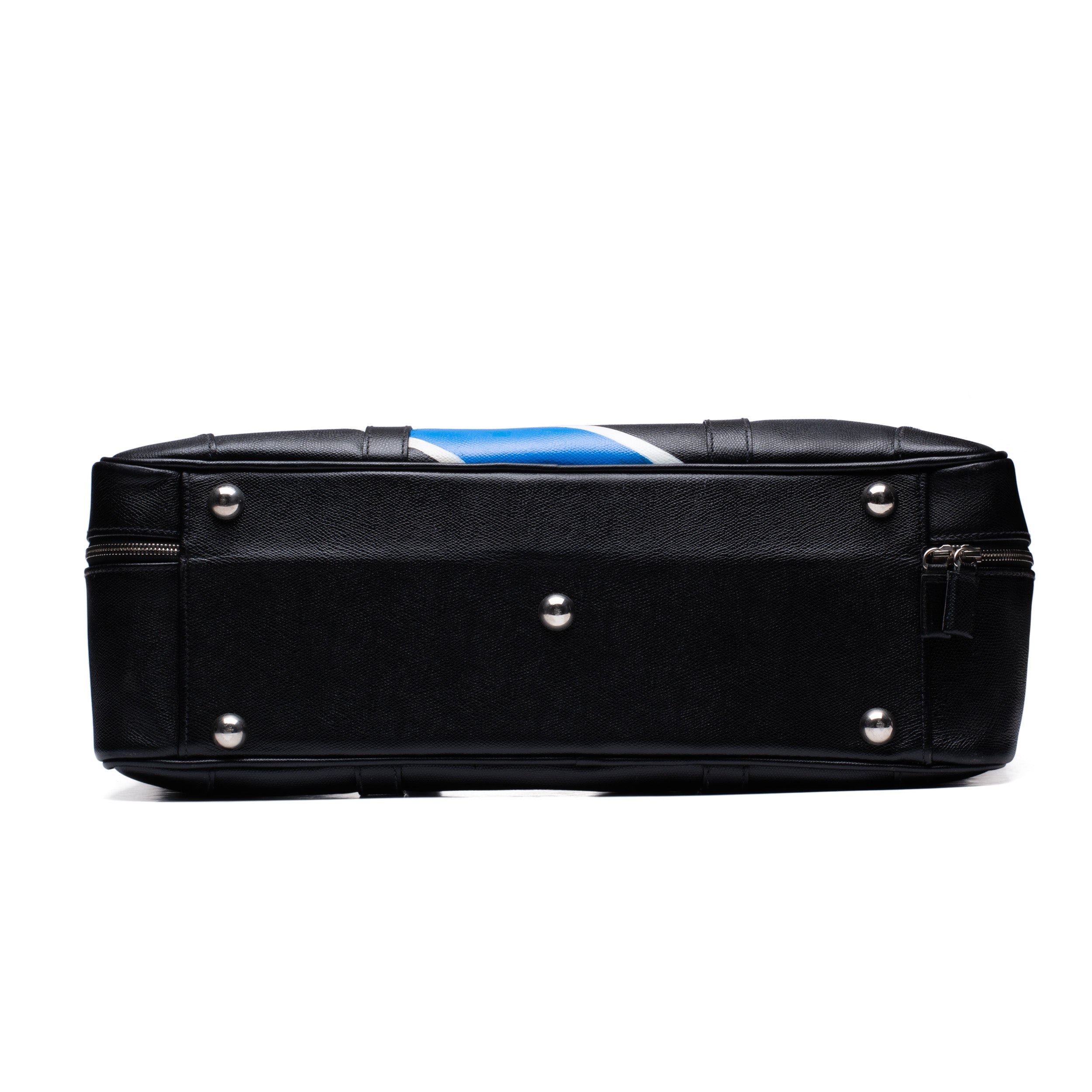 Ultra Rare GOYARD Paris Handmade Black Leather Carry-On Travel Cabin Bag GOYARD