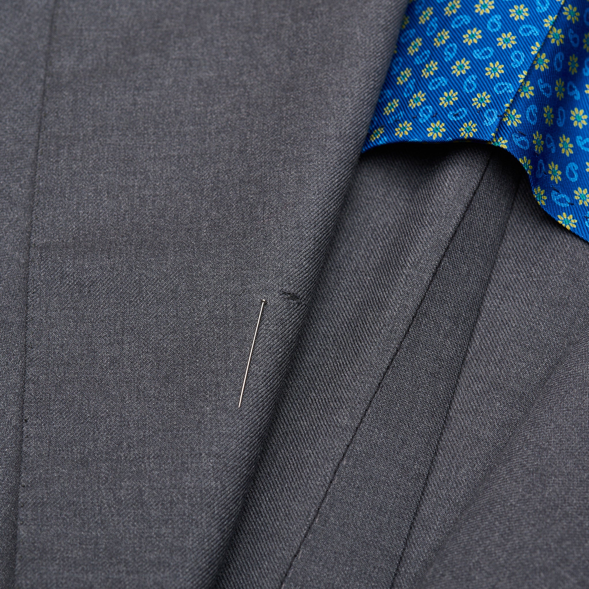 Sartoria CHIAIA Napoli Handmade Gray Wool Suit EU 52 NEW US 42 Slim Fit SARTORIA CHIAIA