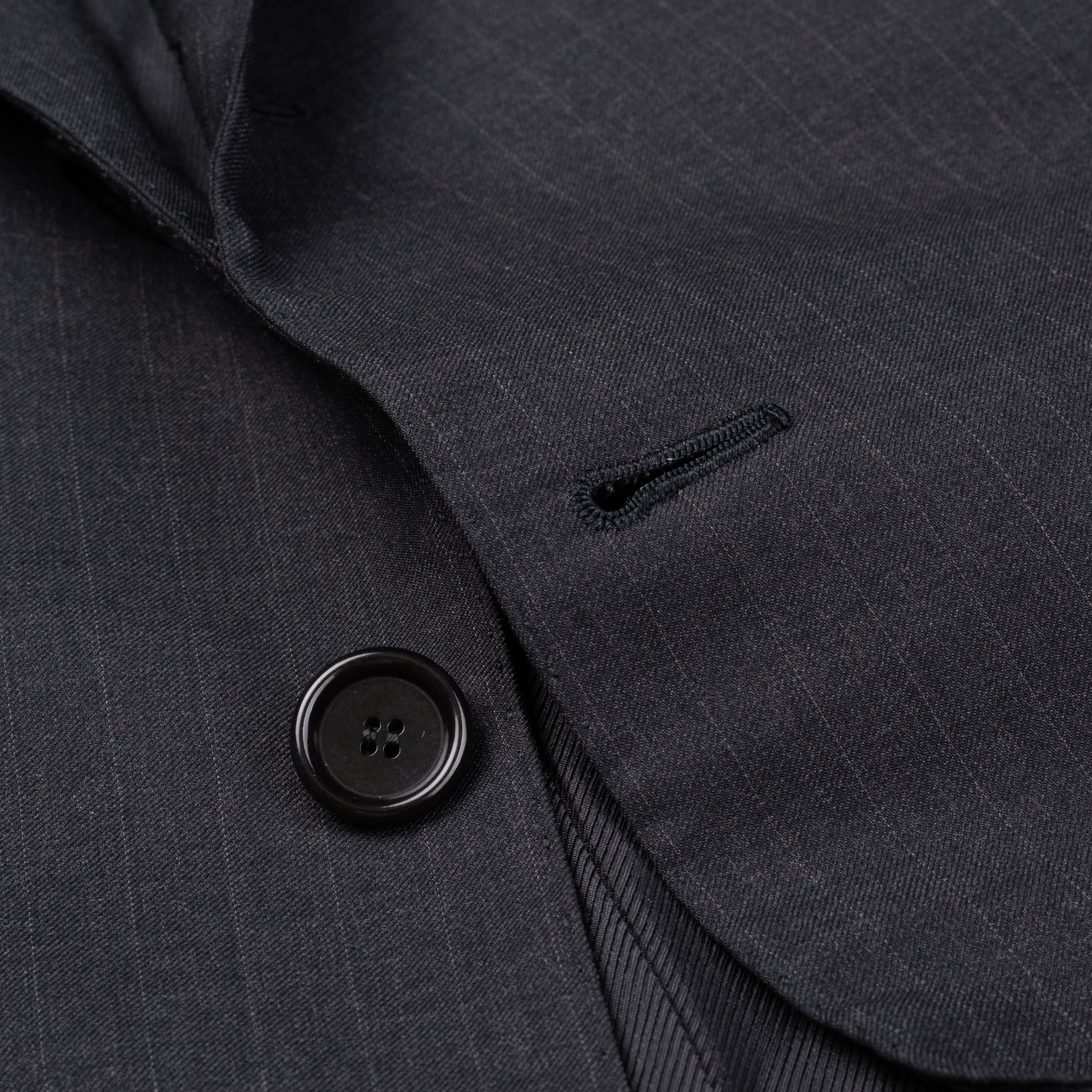 CESARE ATTOLINI for M. BARDELLI Gray Striped Wool Super 180's Jacket 50 NEW 40 CESARE ATTOLINI