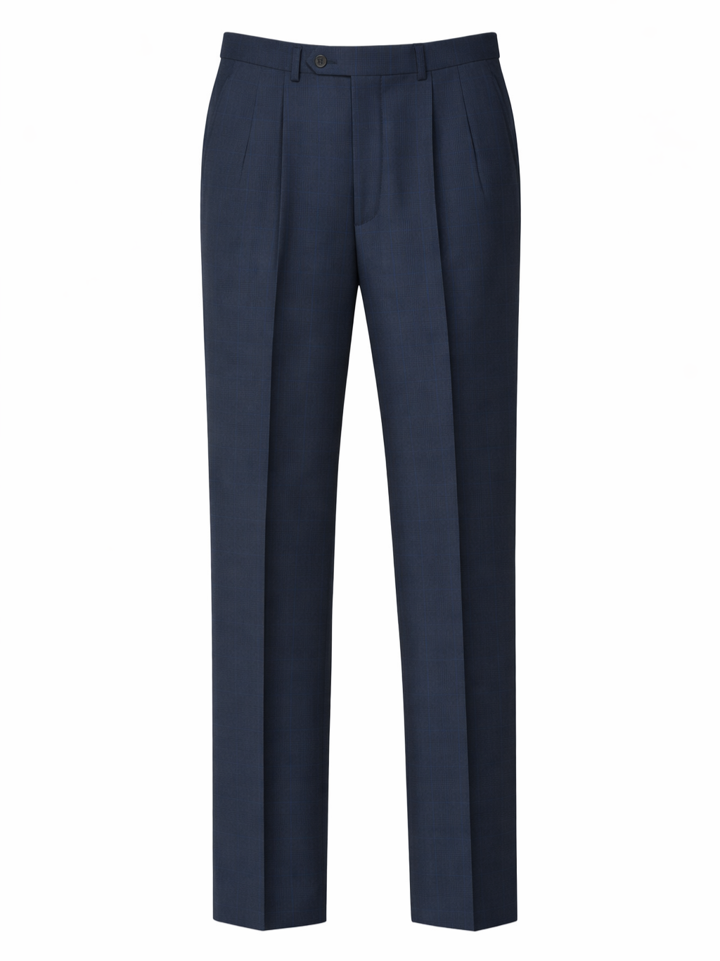 SARTORIA PARTENOPEA For SIR WILSON Handmade Blue Wool Suit