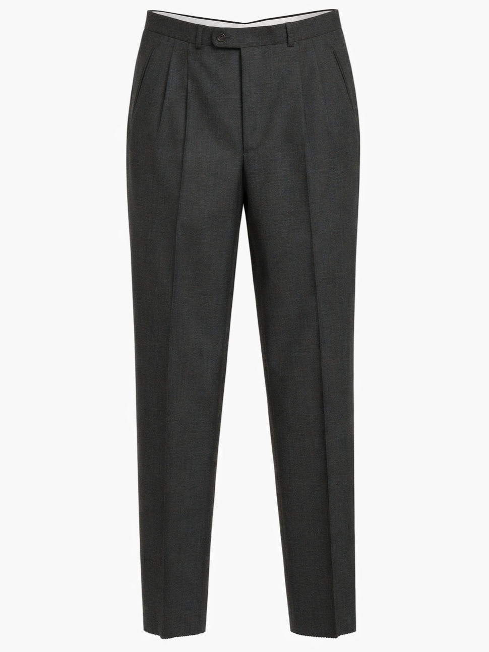 Hitman by Cerruti Dark Green Prince of Wales Wool Suit