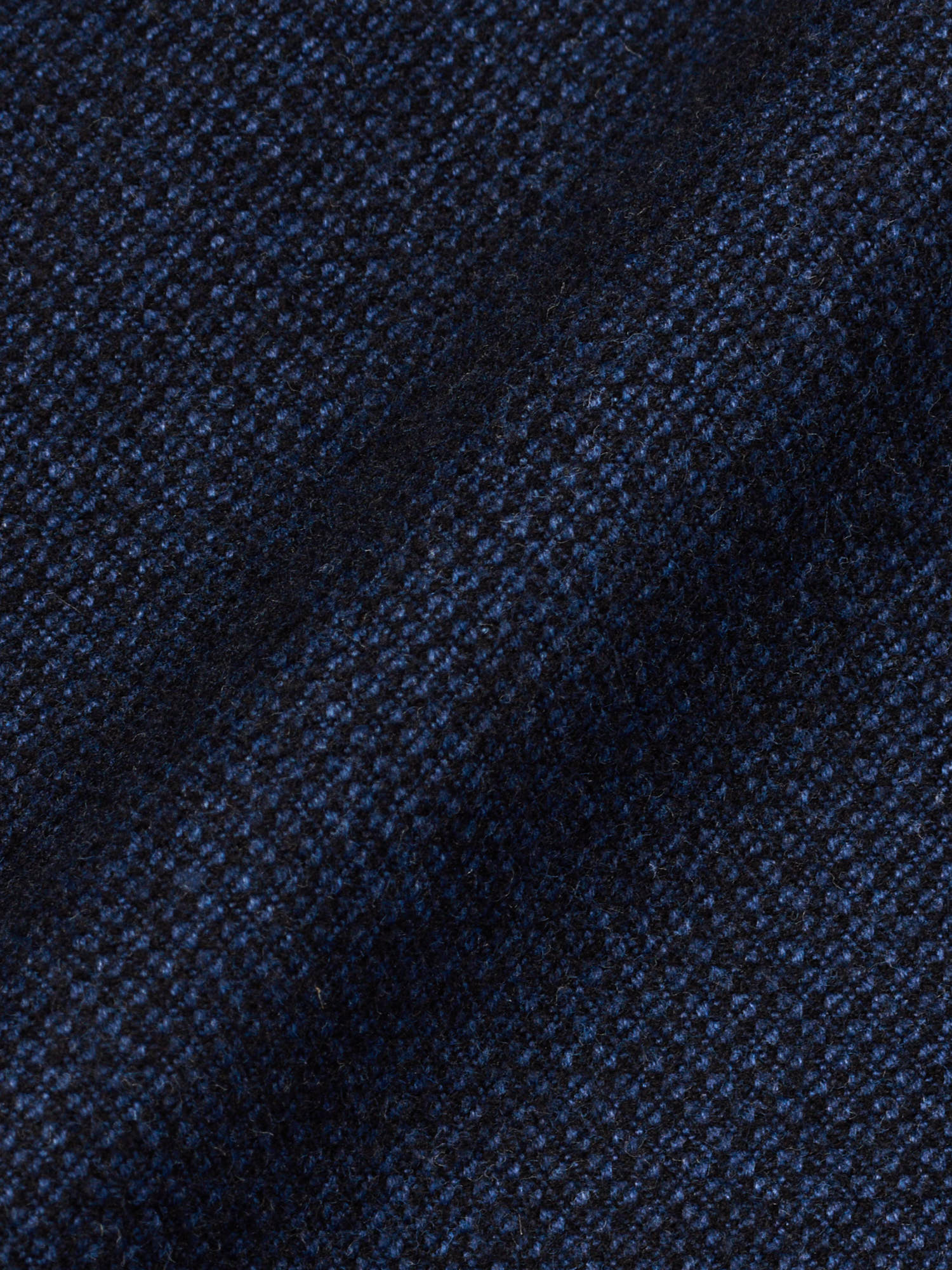 STILE LATINO "Vincenzo" Blue Birdseye Cotton Slim Fit Jacket