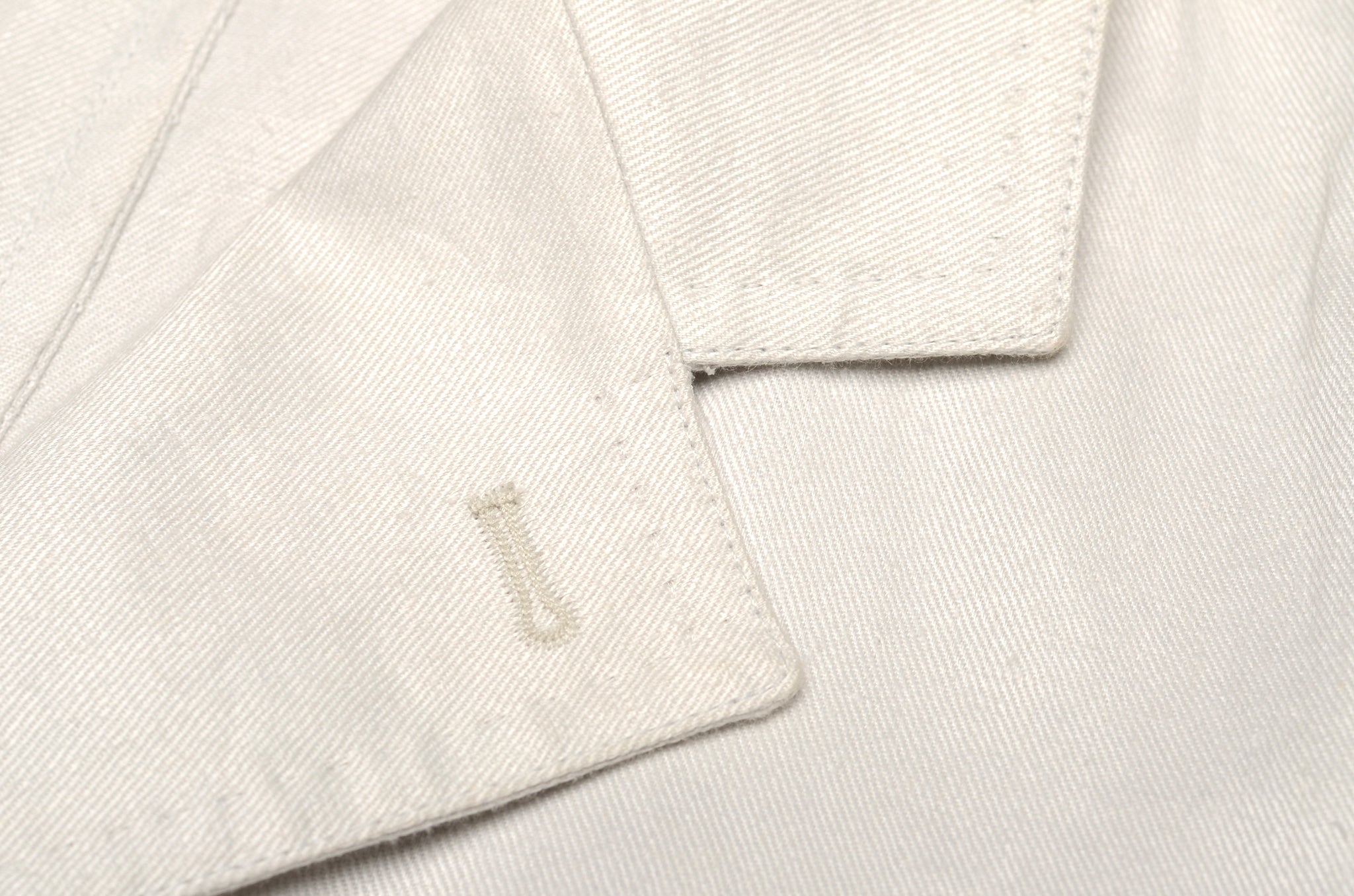 D'AVENZA Light Gray Cotton Silk Unlined Field Jacket