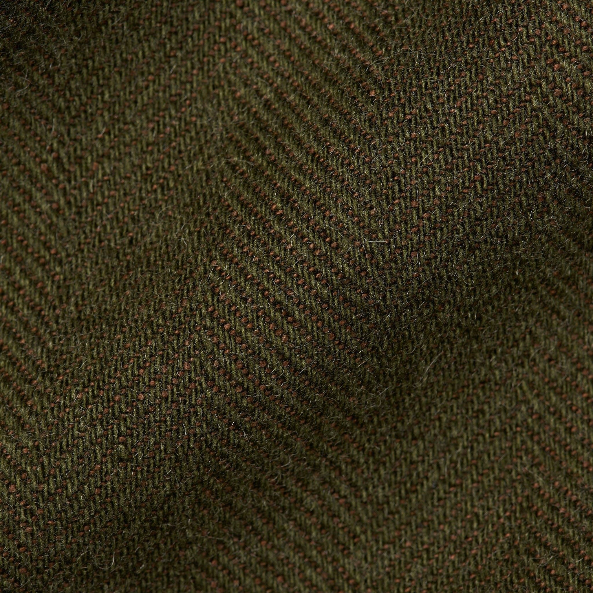 BOGLIOLI "K. Jacket" Green Herringbone Cashmere-Linen Peak Lapel Jacket 48 NEW 3
