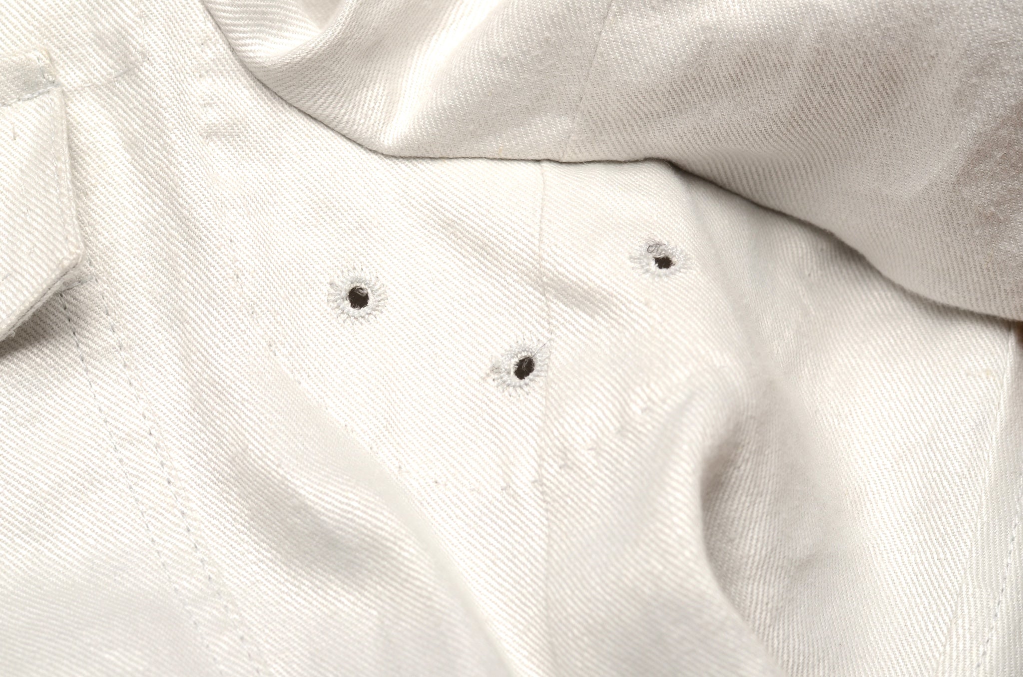 D'AVENZA Light Gray Cotton Silk Unlined Field Jacket