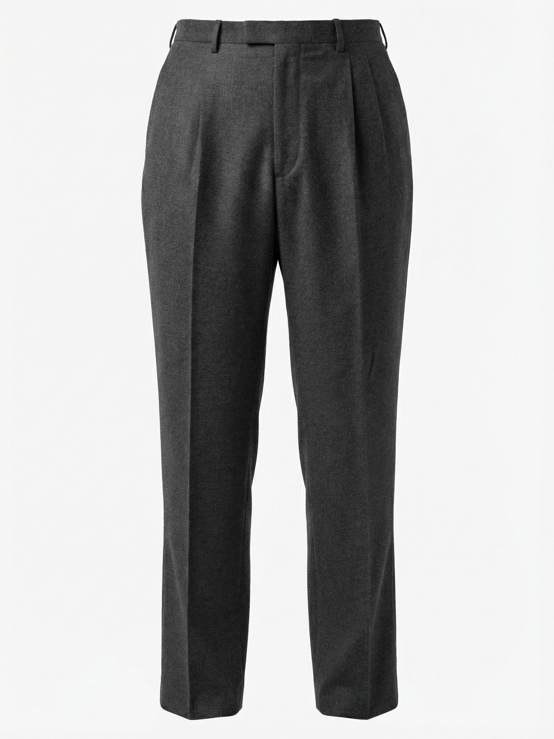 ABLA for Sir Wilson Handmade Gray Wool–Cashmere Flannel 3 Piece Suit