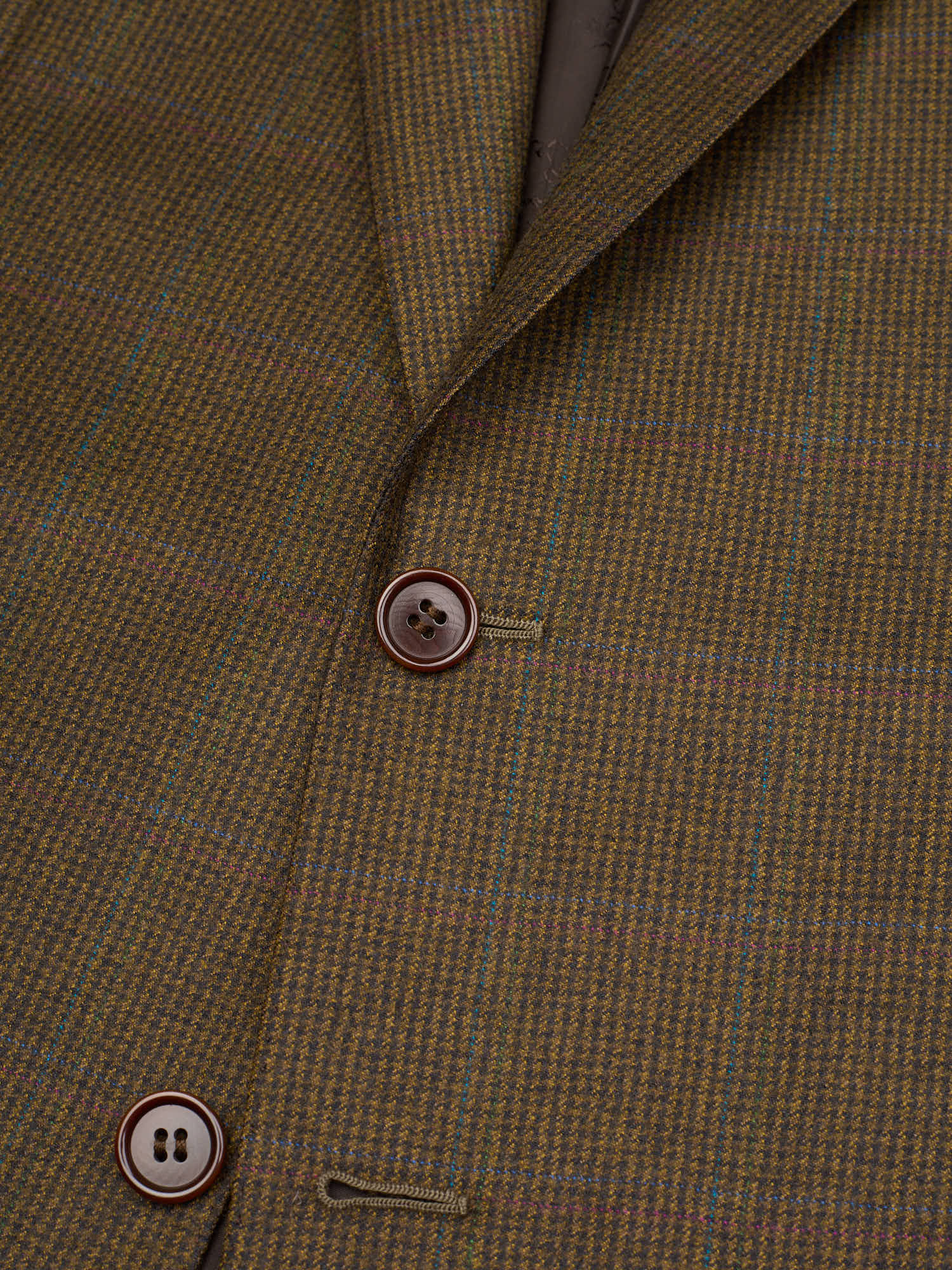 ABLA for Sir Wilson Handmade Houndstooth Australian Wool Suit