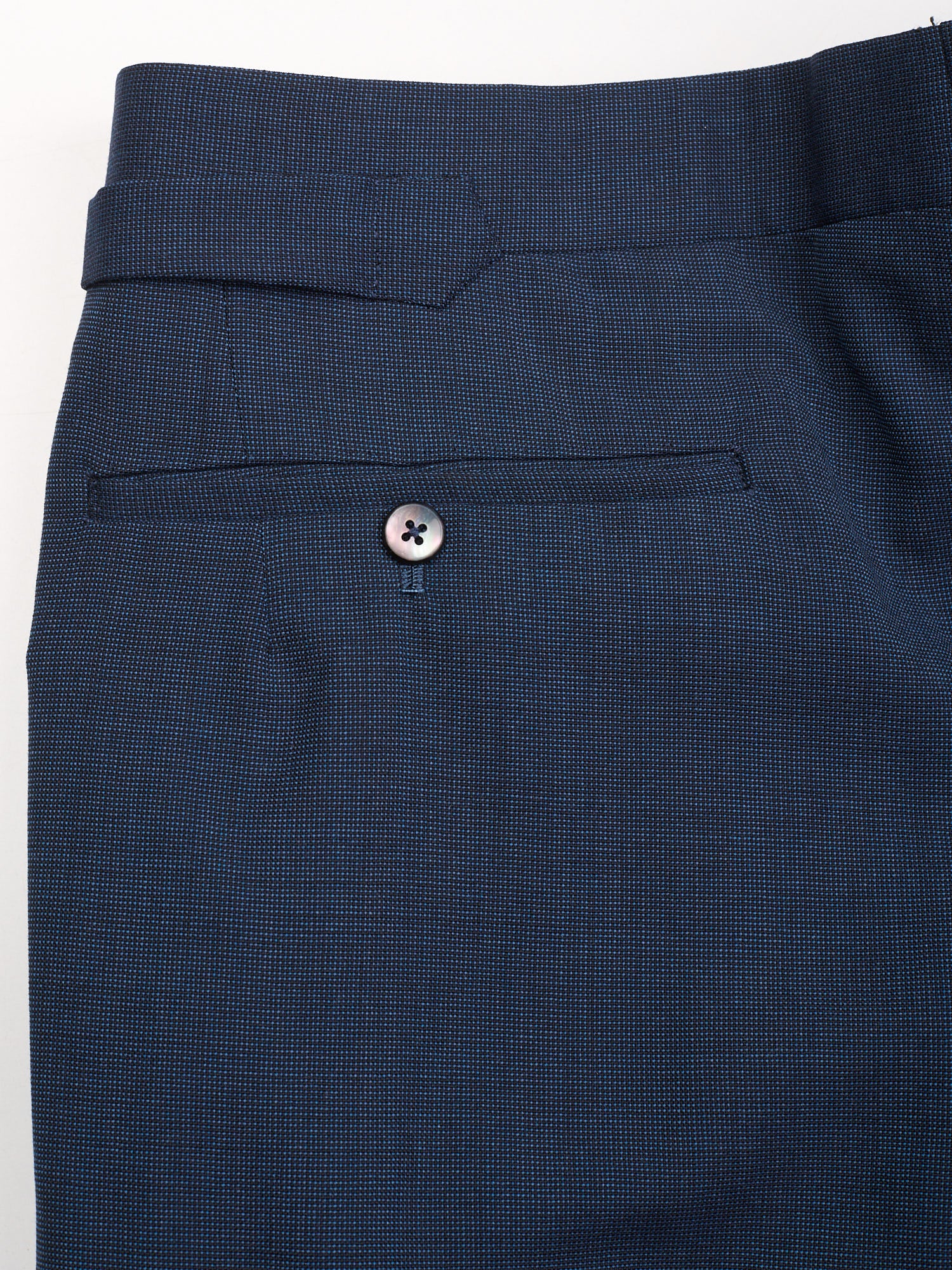 ANDERSON & SHEPPARD Savile Row Blue Birdseye Bespoke Suit