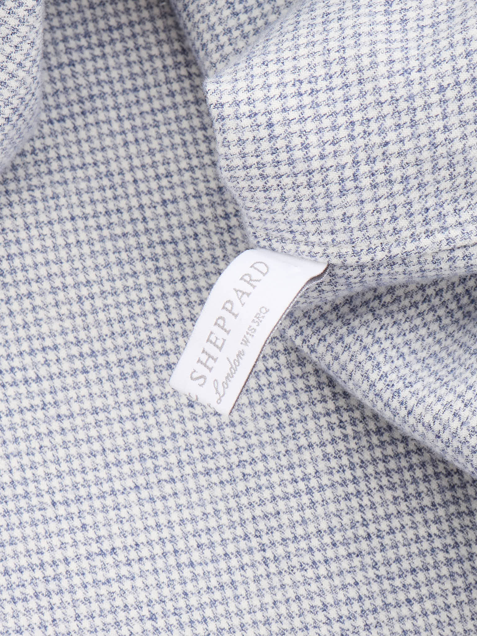 ANDERSON & SHEPPARD Gray Plaid Cotton Shirt EU 41 US 16 NEW
