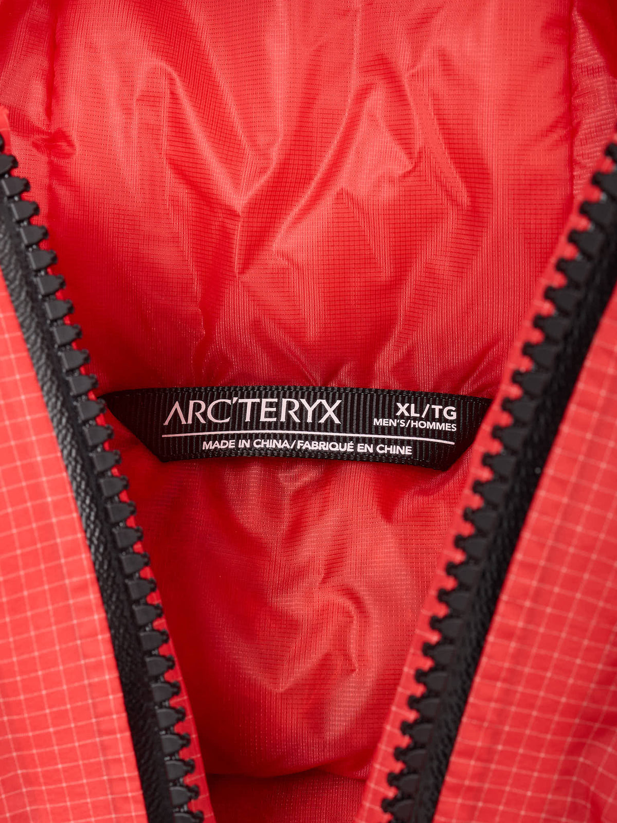 ARC'TERYX Alpha Lightweight Down Parka Jacket Light Tanager XL NEW