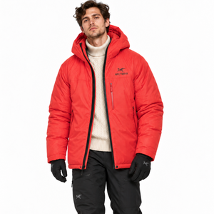 ARC'TERYX Alpha Lightweight Down Parka Jacket Light Tanager XL NEW