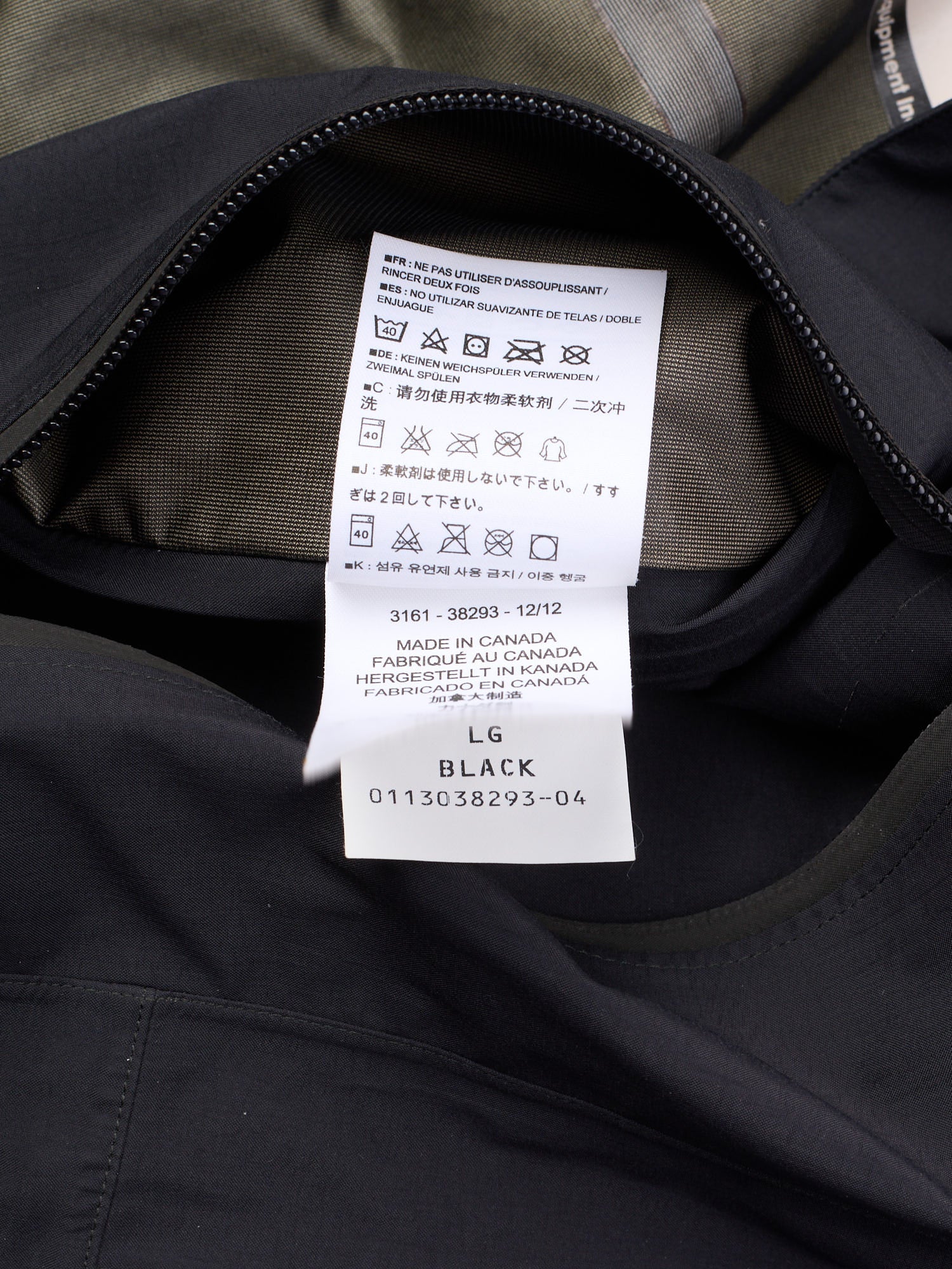 Rare ARCTERYX LEAF ALPHA Black Gen 1 Men's Jacket Size L