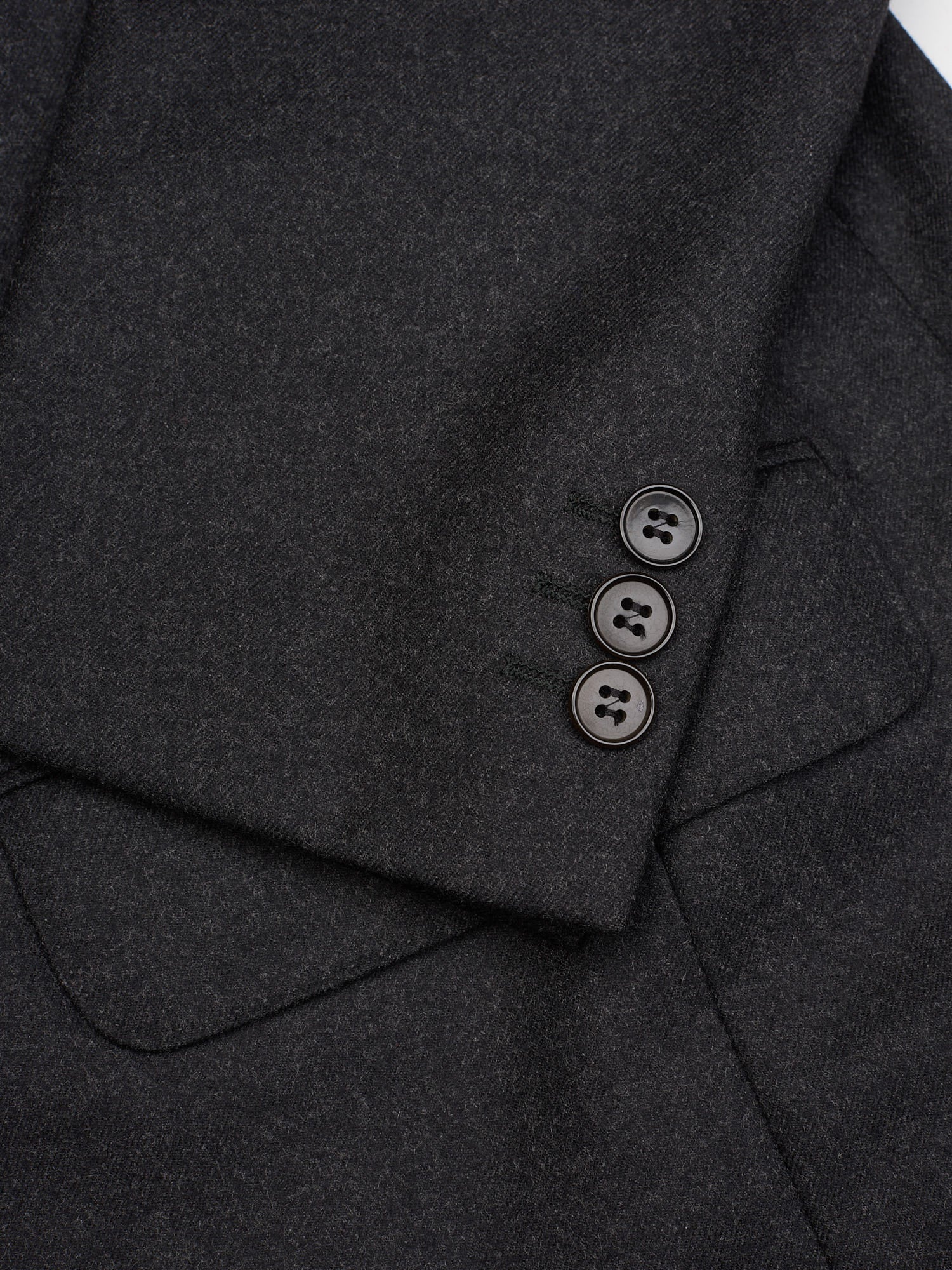 Sir Wilson BALANTYNE Scotland Dark Gray Flannel Wool Suit