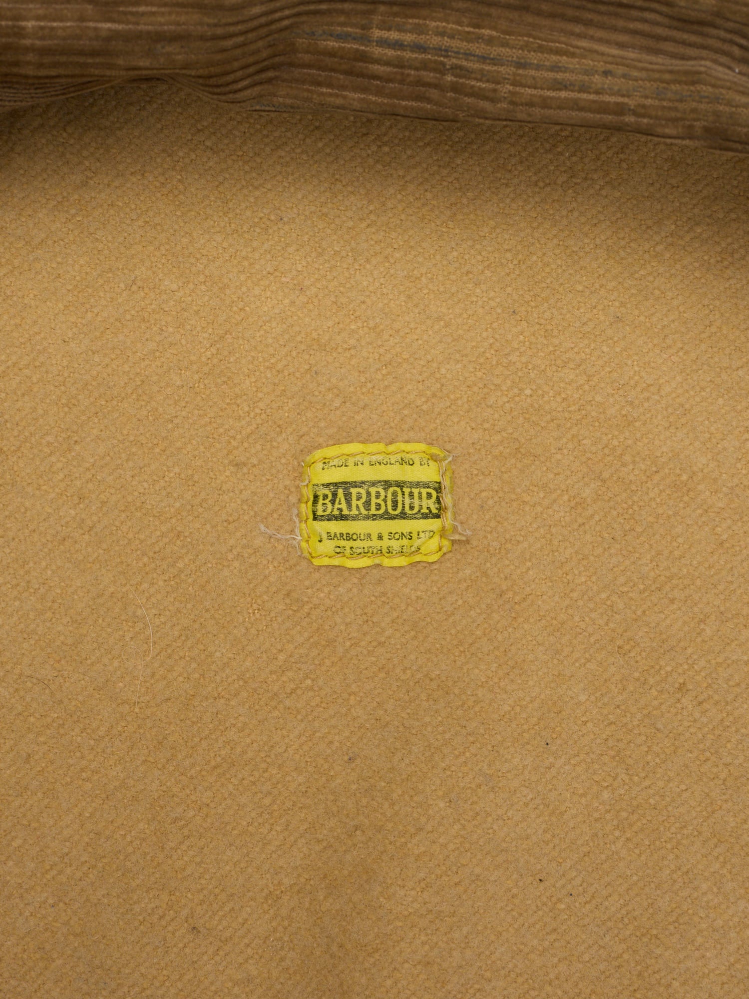 Vintage 1970's BARBOUR International One Crest Black Motorcycle Wax Jacket