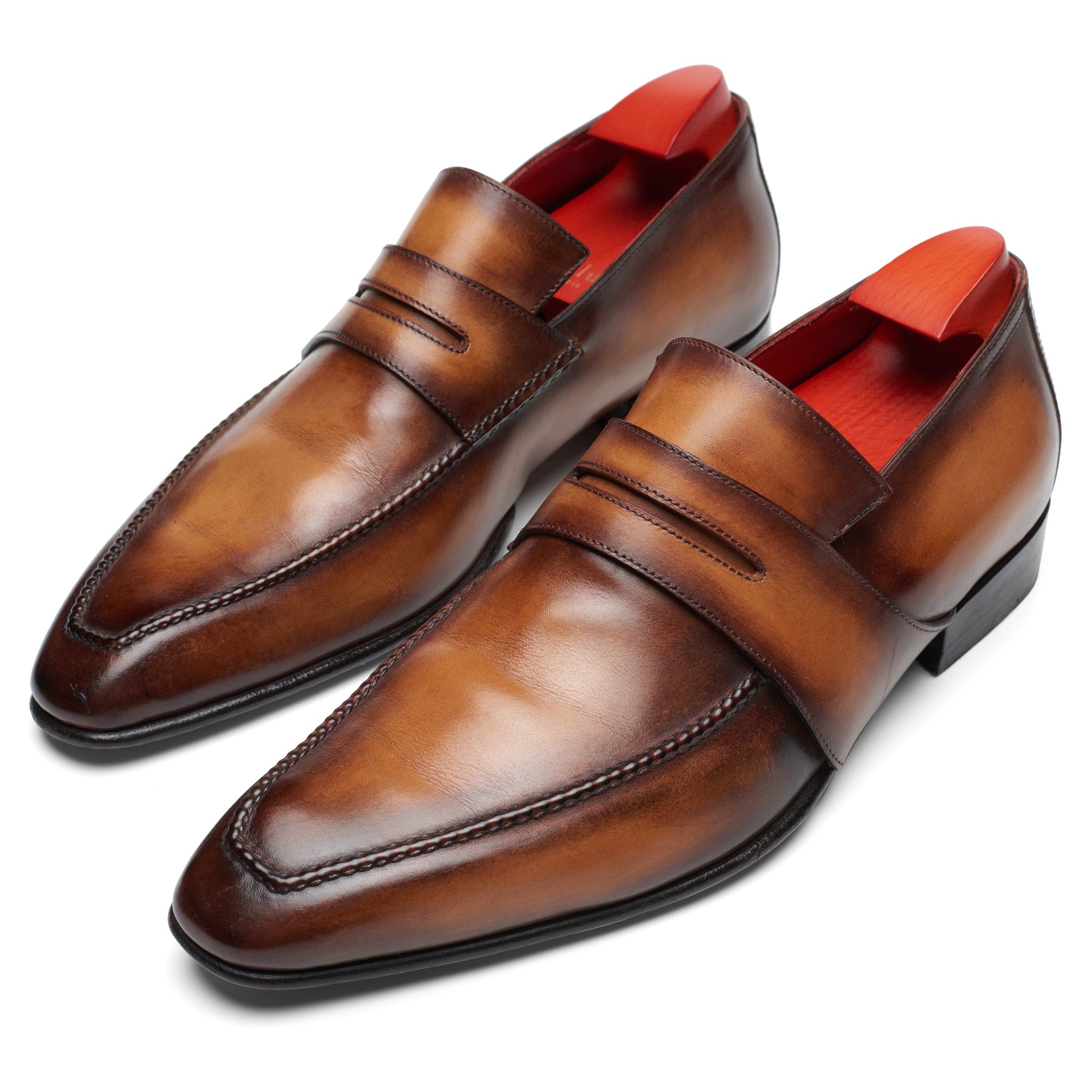 靴Berluti ANDY Patina Leather Loafer Shoes