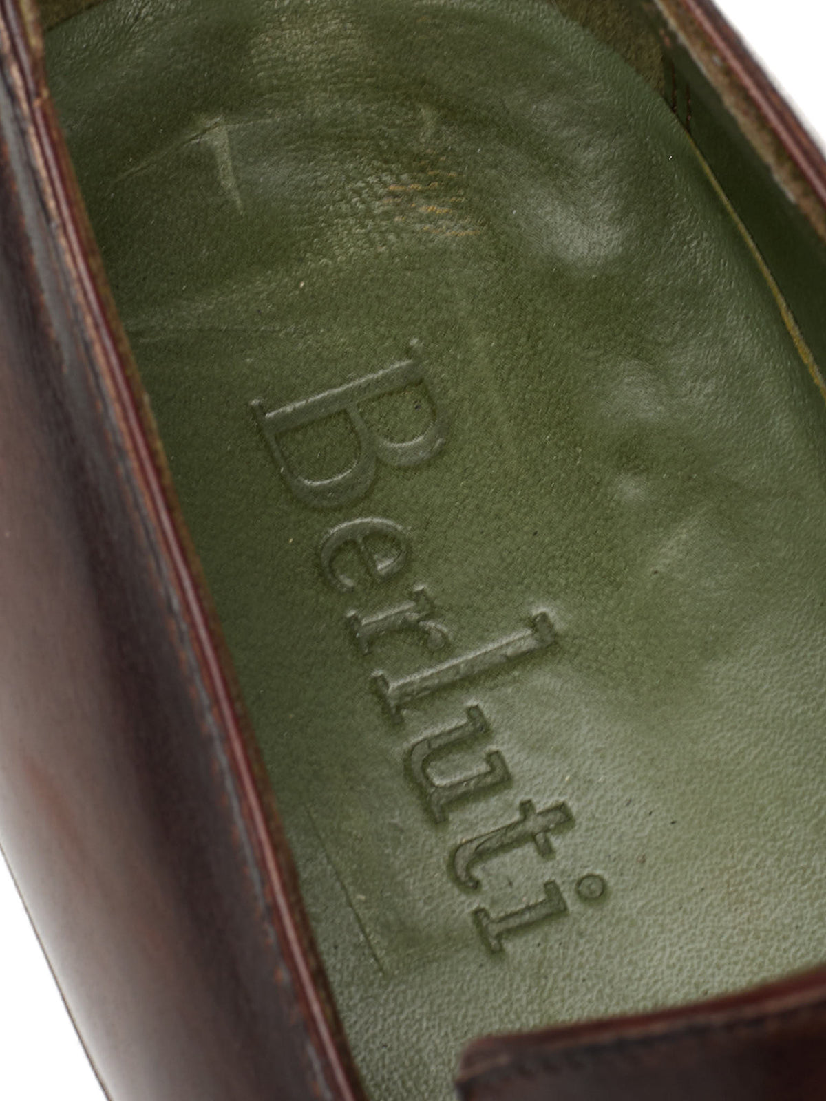 BERLUTI Andy Demesure Brown Leather Loafers