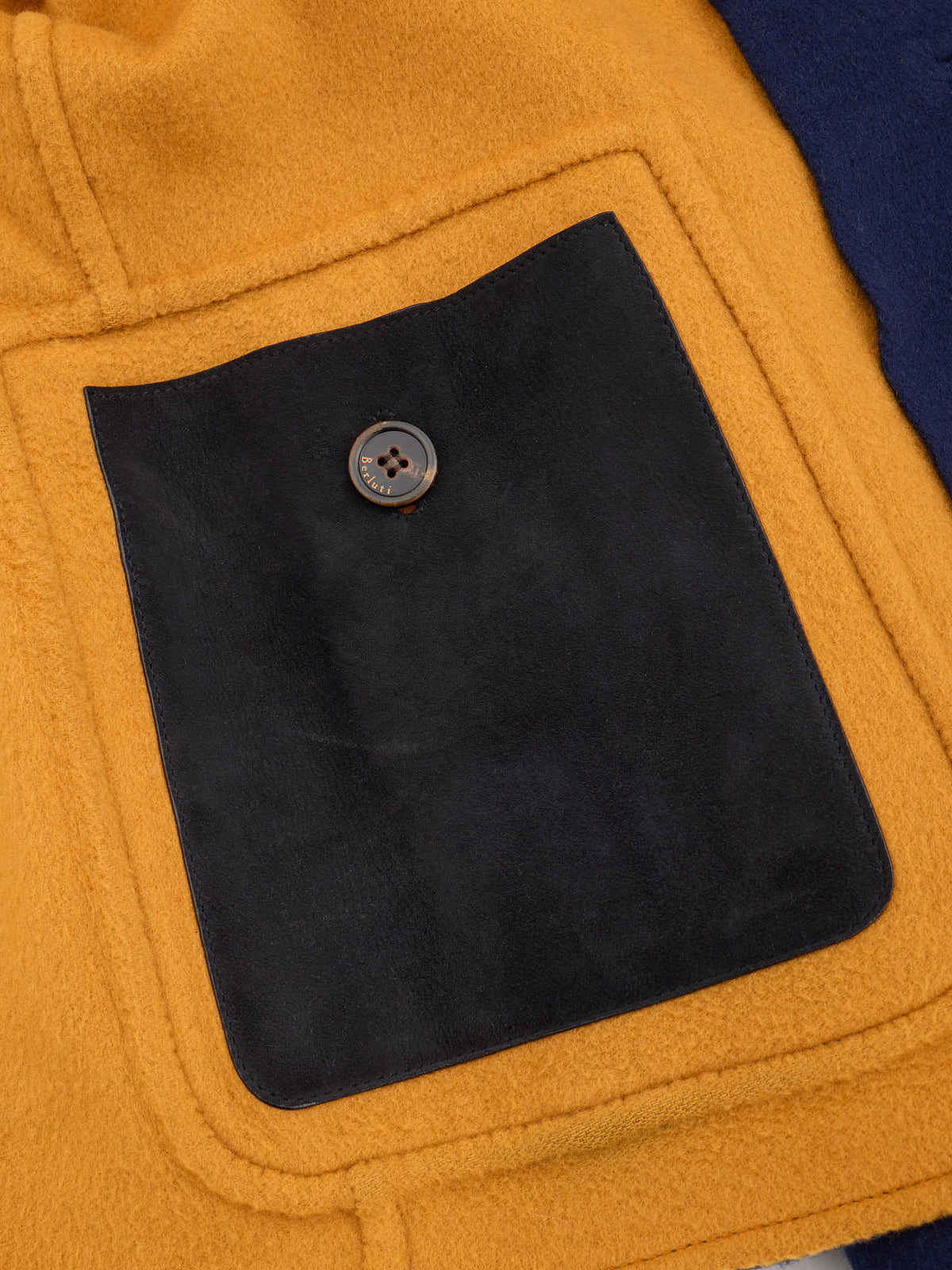 BERLUTI Paris Hand-Made Double Face Pure Cashmere Forestiere style Jacket