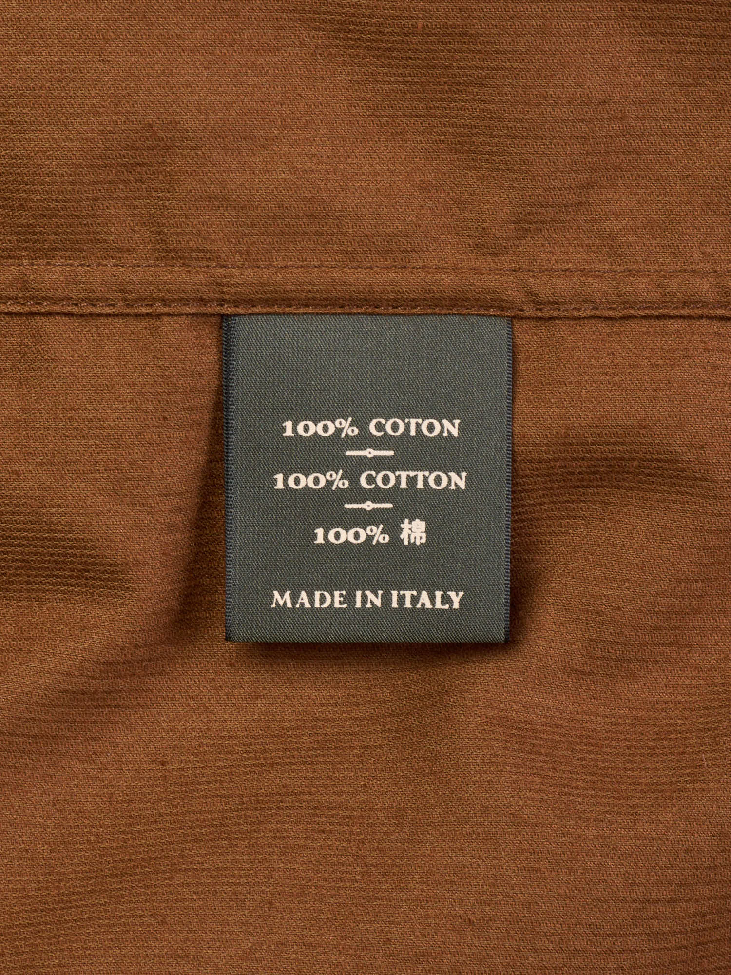 BERLUTI Paris Brown Corduroy Cotton Casual Shirt
