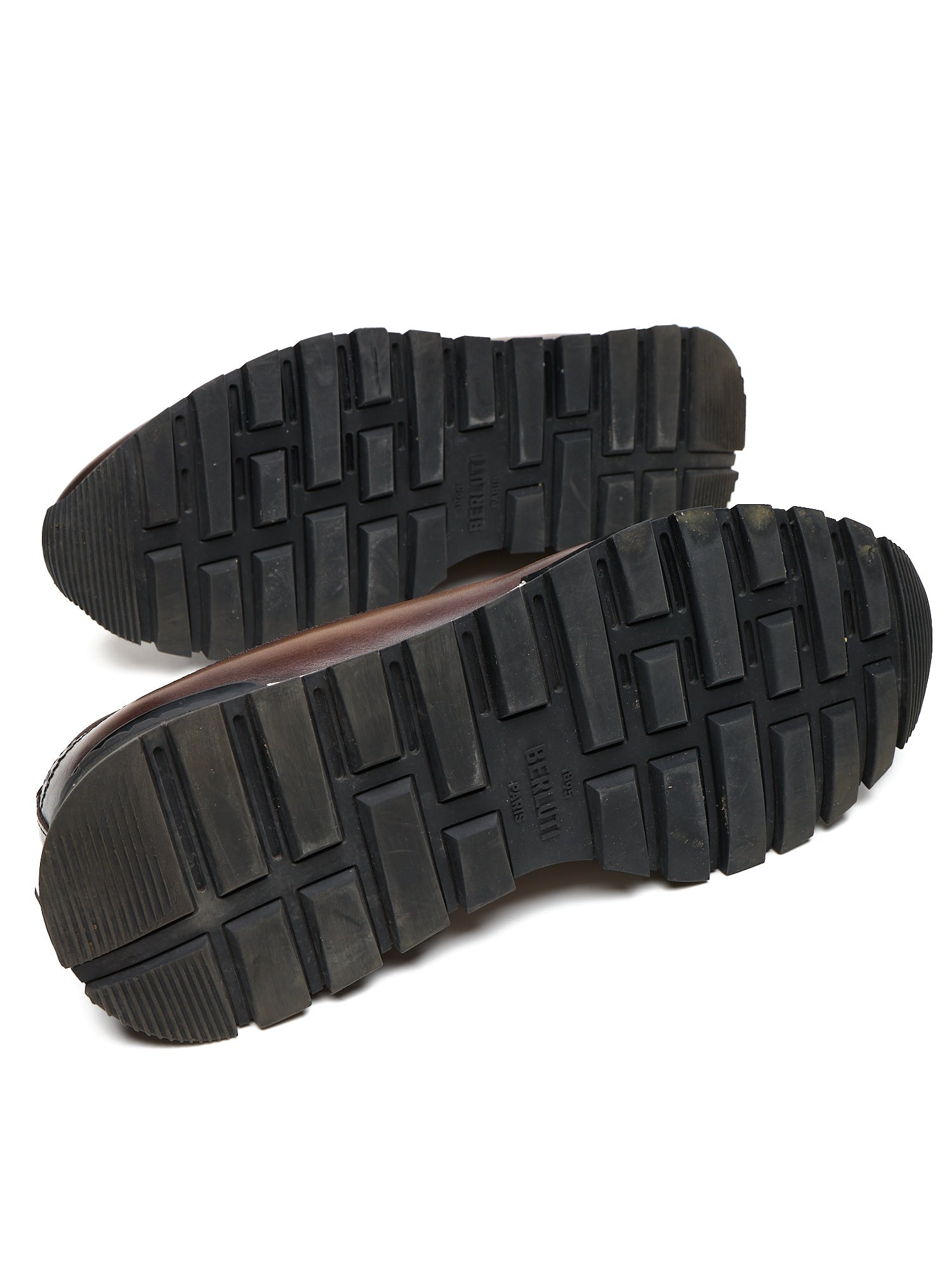 BERLUTI Paris Fast Track Oxford Brogues Cacao Venezia Leather Shoes